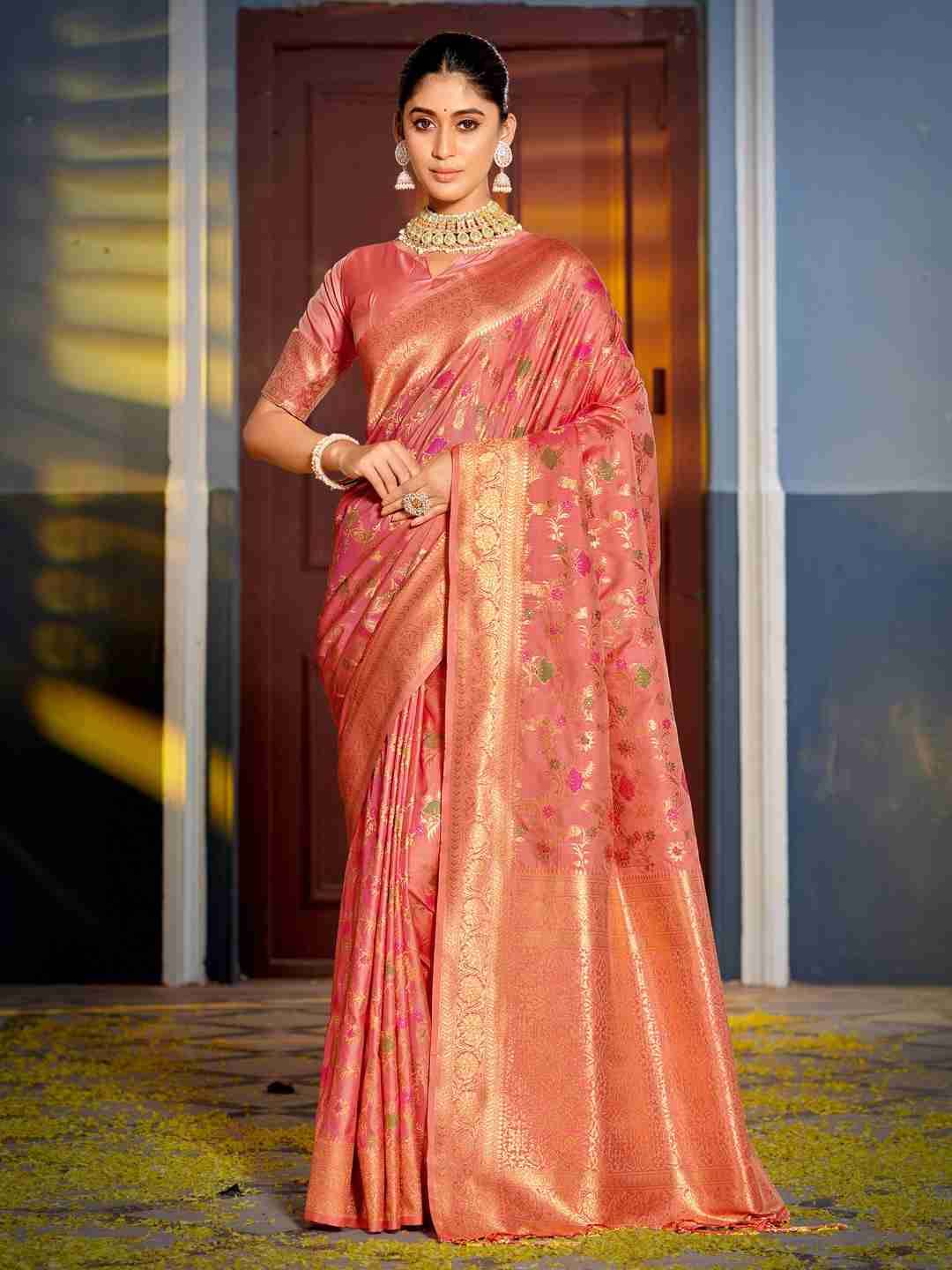 Swarnika By Fashid Wholesale 5117 To 5122 Series Indian Traditional Wear Collection Beautiful Stylish Fancy Colorful Party Wear & Occasional Wear Banarasi Silk Sarees At Wholesale Price