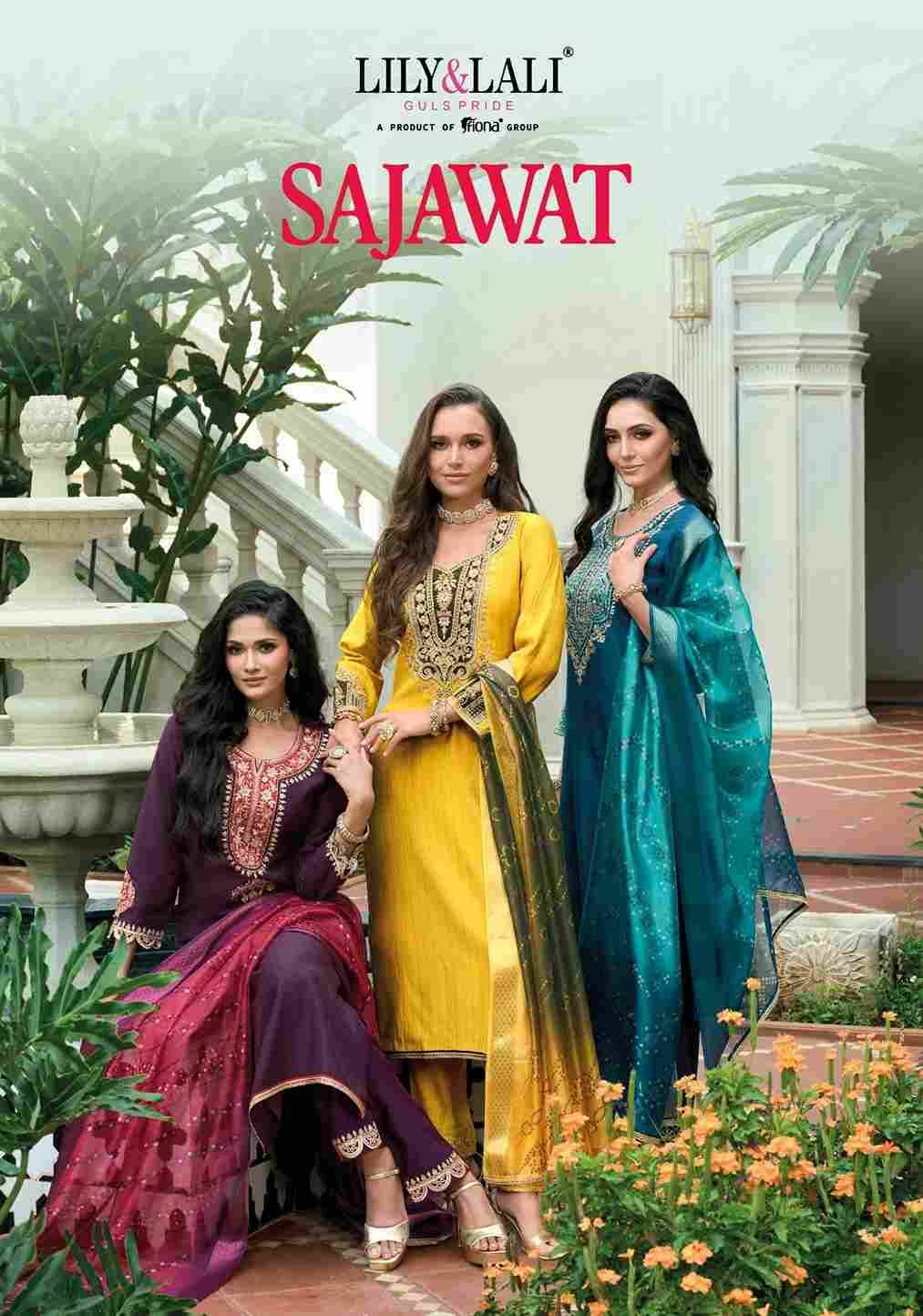 Sajawat By Lily And Lali 26601 To 26604 Series Beautiful Festive Suits Colorful Stylish Fancy Casual Wear & Ethnic Wear Viscose Embroidery Dresses At Wholesale Price