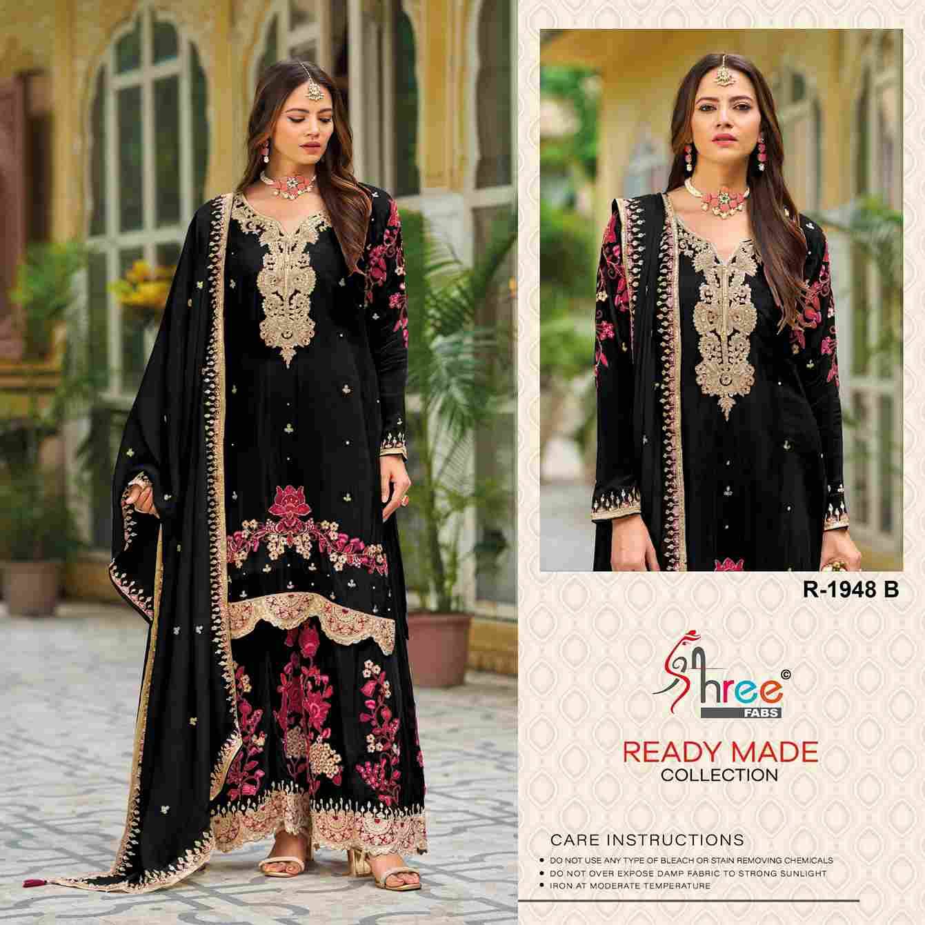 Shree Fabs Hit Design R-1948 Colours By Shree Fabs R-1948-A To R-1948-D Series Designer Pakistani Suits Collection Beautiful Stylish Fancy Colorful Party Wear & Occasional Wear Chinnon Dresses At Wholesale Price