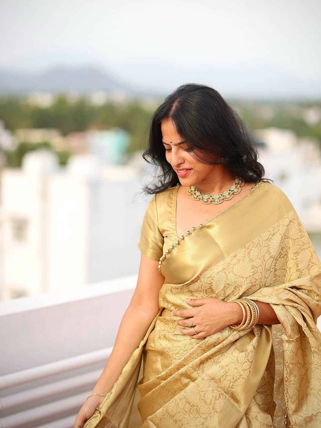 Sb-854 By Fashid Wholesale Indian Traditional Wear Collection Beautiful Stylish Fancy Colorful Party Wear & Occasional Wear Tissue Silk Sarees At Wholesale Price