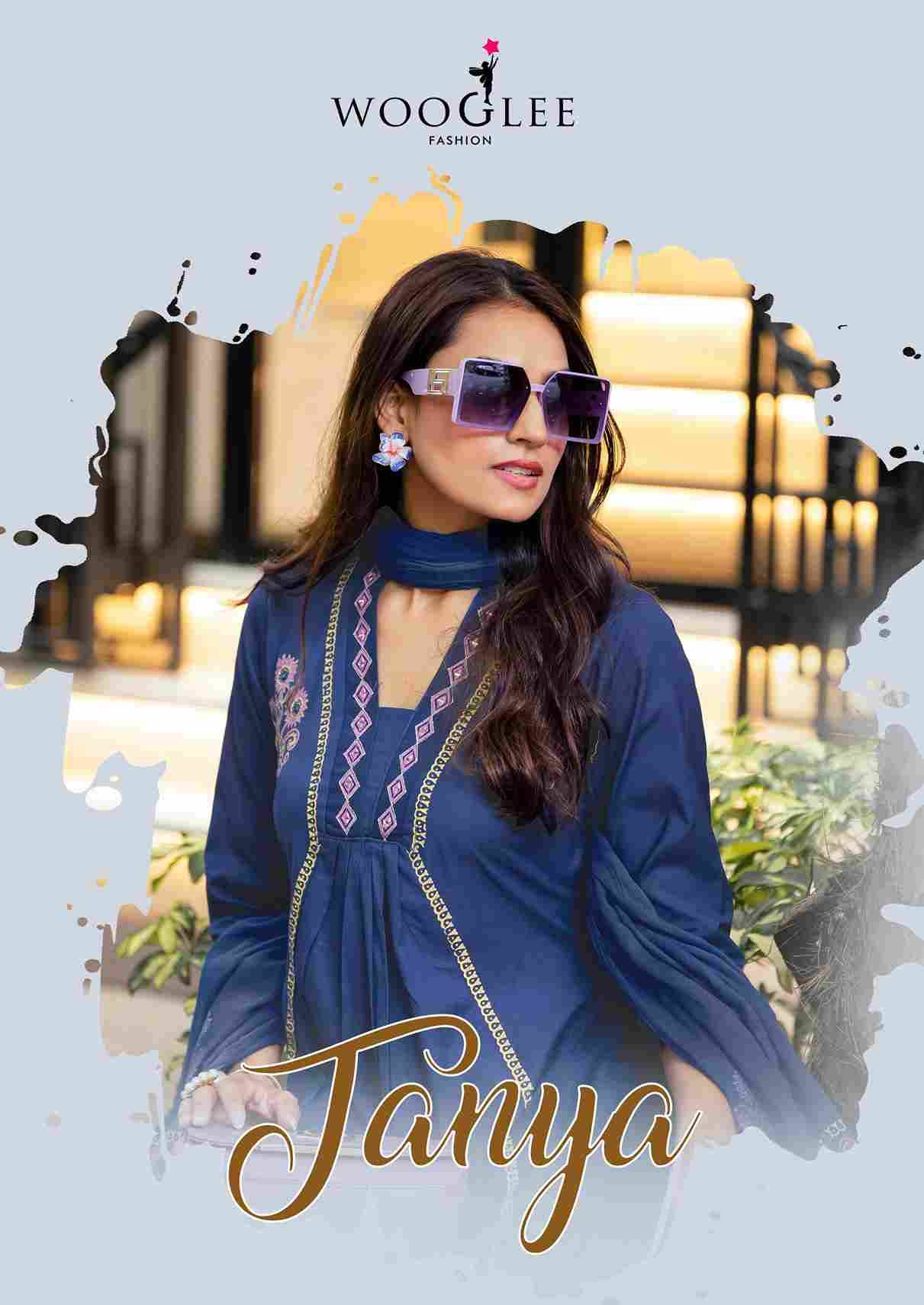 Tanya By Wooglee 2001 To 2004 Series Designer Festive Suits Beautiful Fancy Stylish Colorful Party Wear & Occasional Wear Pure Cotton Flex Dresses At Wholesale Price