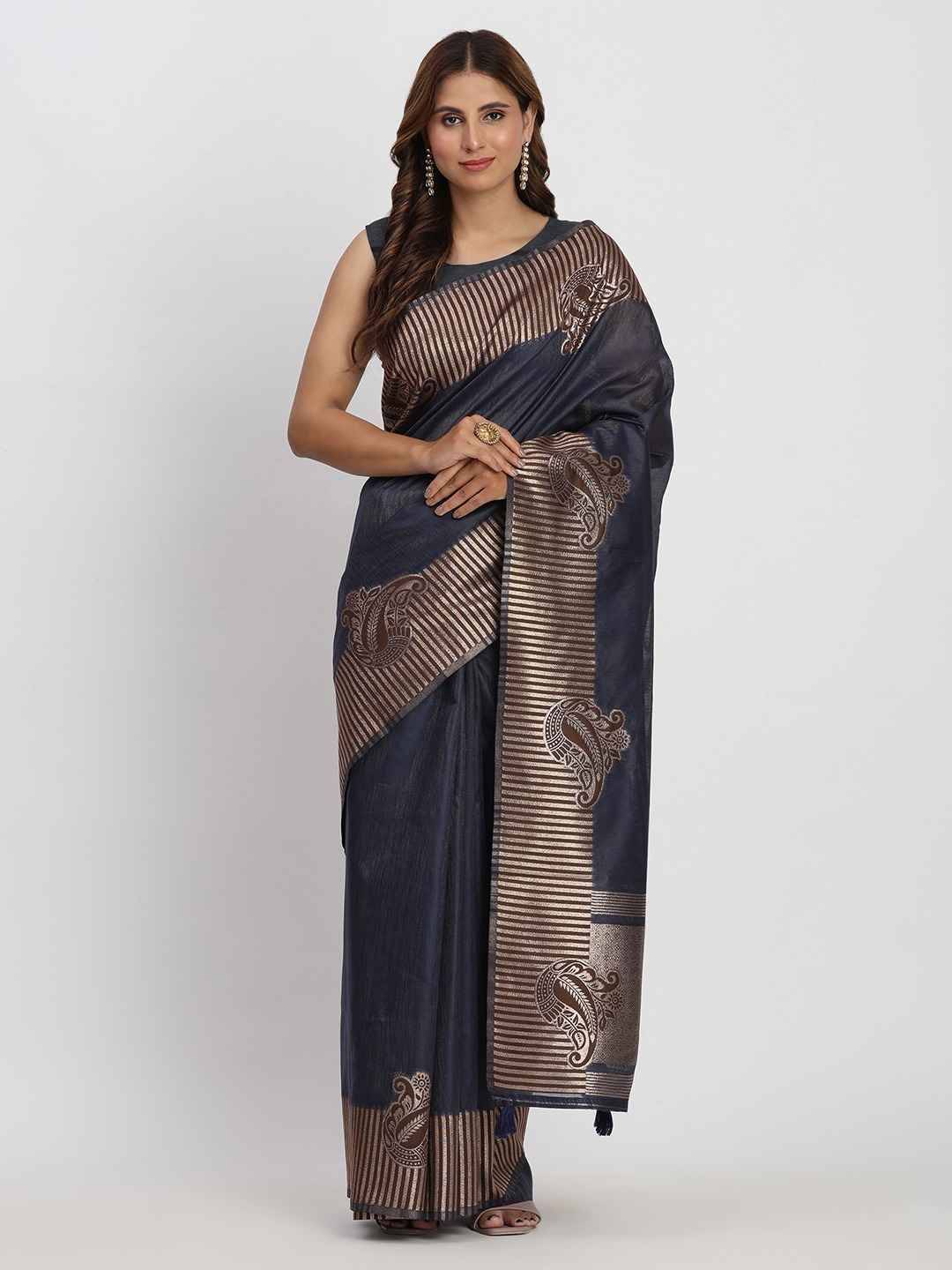 Taarini By Fashid Wholesale 1001 To 1005 Series Indian Traditional Wear Collection Beautiful Stylish Fancy Colorful Party Wear & Occasional Wear Linen Cotton Sarees At Wholesale Price