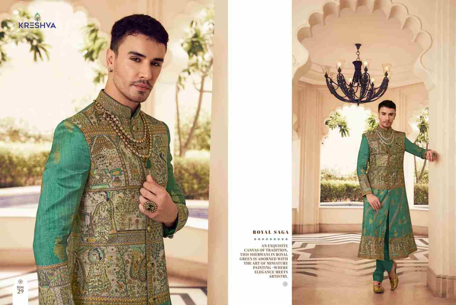 Vishnu By Kreshva 28 To 37 Series Beautiful Colorful Stylish Fancy Casual Wear & Ethnic Wear & Ready To Wear Silk Kurtas With Jacket At Wholesale Price