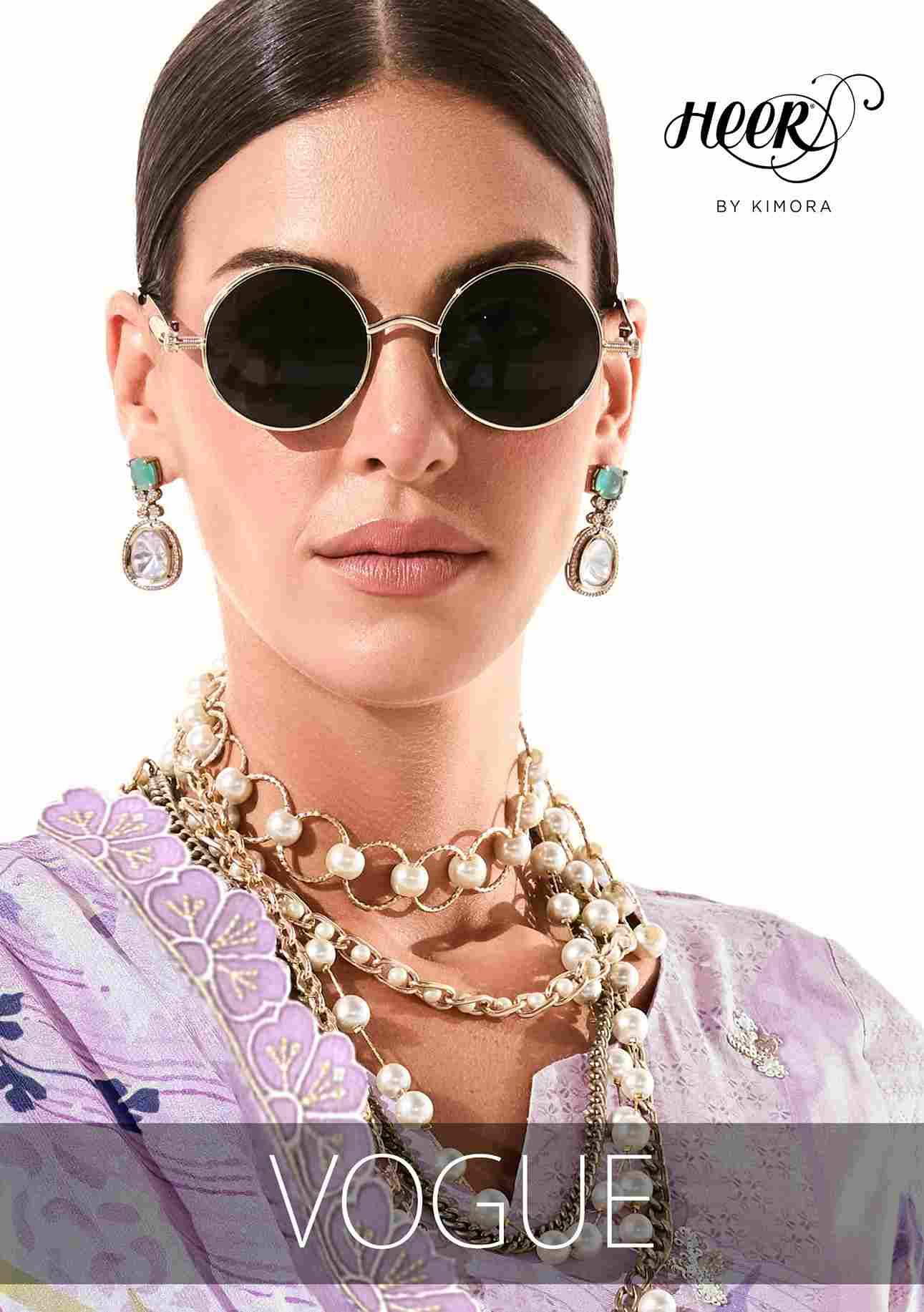 Vogue By Kimora Fashion 9741 To 9746 Series Designer Festive Suits Collection Beautiful Stylish Fancy Colorful Party Wear & Occasional Wear Pure Muslin Dresses At Wholesale Price