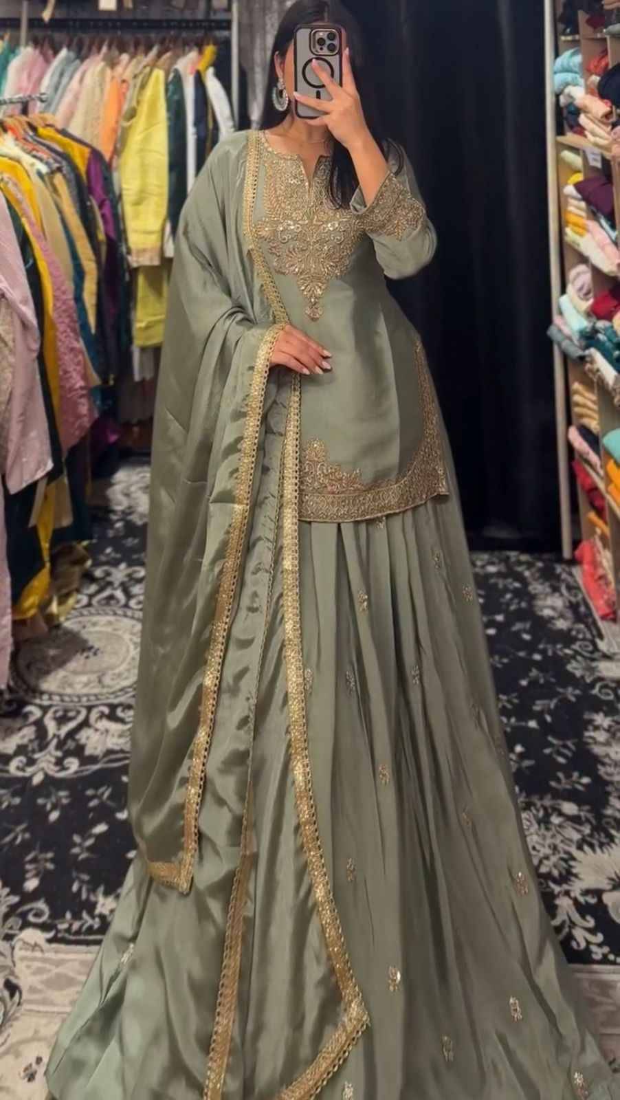 Zf-6005 By Fashid Wholesale 01 To 03 Series Beautiful Colorful Fancy Wedding Collection Occasional Wear & Party Wear Chinnon Silk Dresses At Wholesale Price