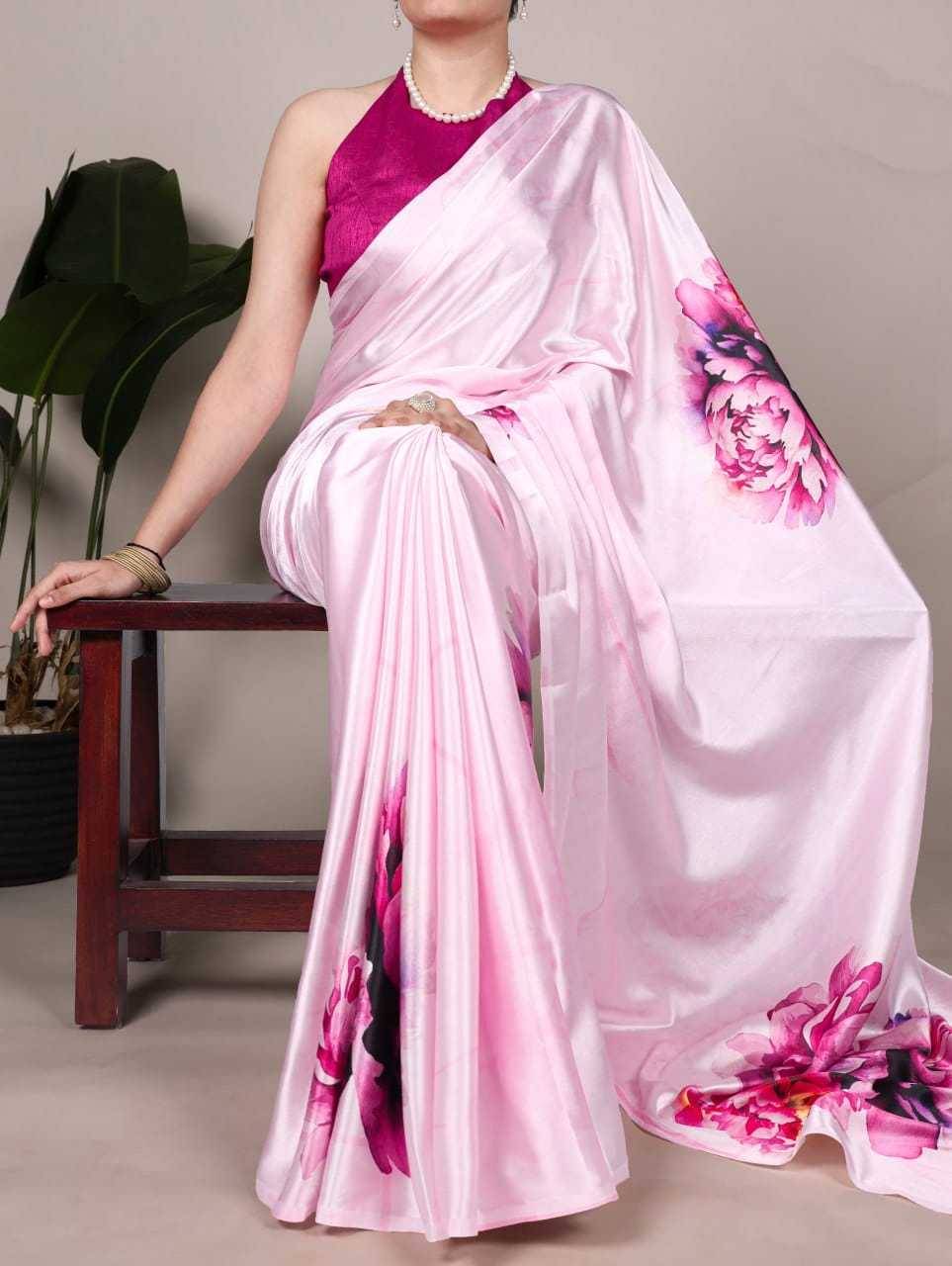 7003 By Fashid Wholesale 7003-A To 7003-F Series Indian Traditional Wear Collection Beautiful Stylish Fancy Colorful Party Wear & Occasional Wear Satin Silk Sarees At Wholesale Price
