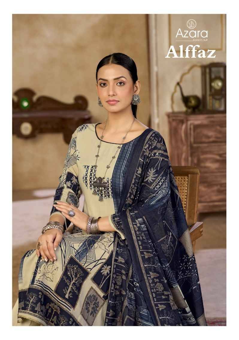 Alffaz By Azara 74001 To 74002 Series Designer Stylish Fancy Colorful Beautiful Party Wear & Ethnic Wear Collection Premium Lawn Cotton Dresses At Wholesale Price