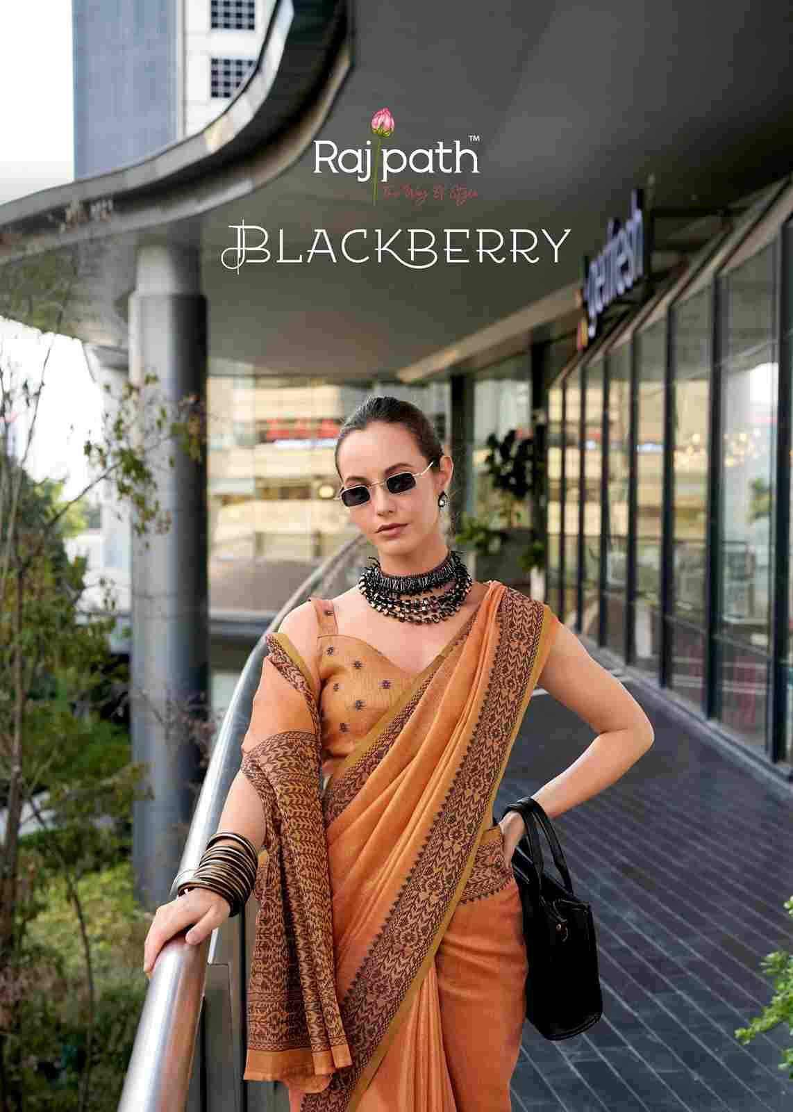 Blackberry By Rajpath 113 To 118 Series Indian Traditional Wear Collection Beautiful Stylish Fancy Colorful Party Wear & Occasional Wear Tissue Linen Sarees At Wholesale Price