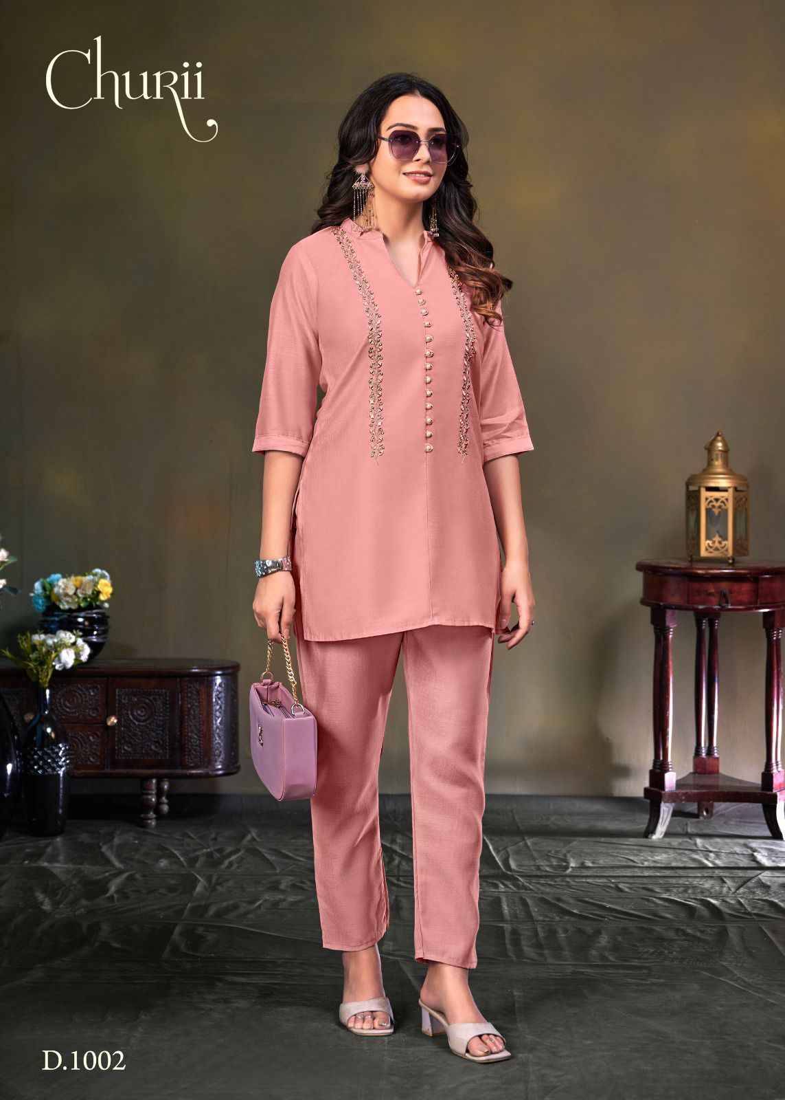 Blossom By Churii Combo Set 1001 To 1004 Series Designer Stylish Fancy Colorful Beautiful Party Wear & Ethnic Wear Collection Vatican Co-Ord At Wholesale Price