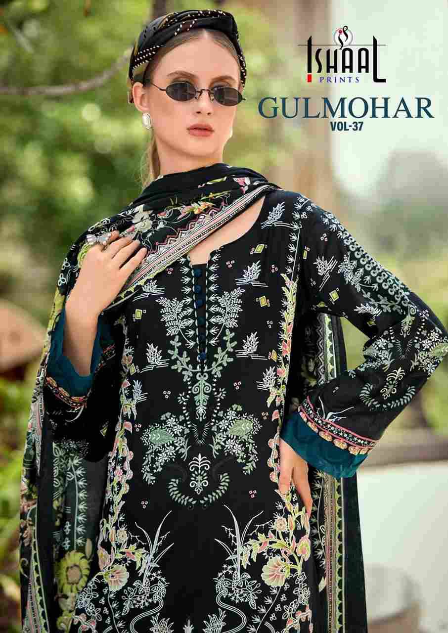 Gulmohar Vol-37 By Ishaal Prints 37001 To 37010 Series Beautiful Festive Suits Colorful Stylish Fancy Casual Wear & Ethnic Wear Pure Lawn Prints Dresses At Wholesale Price