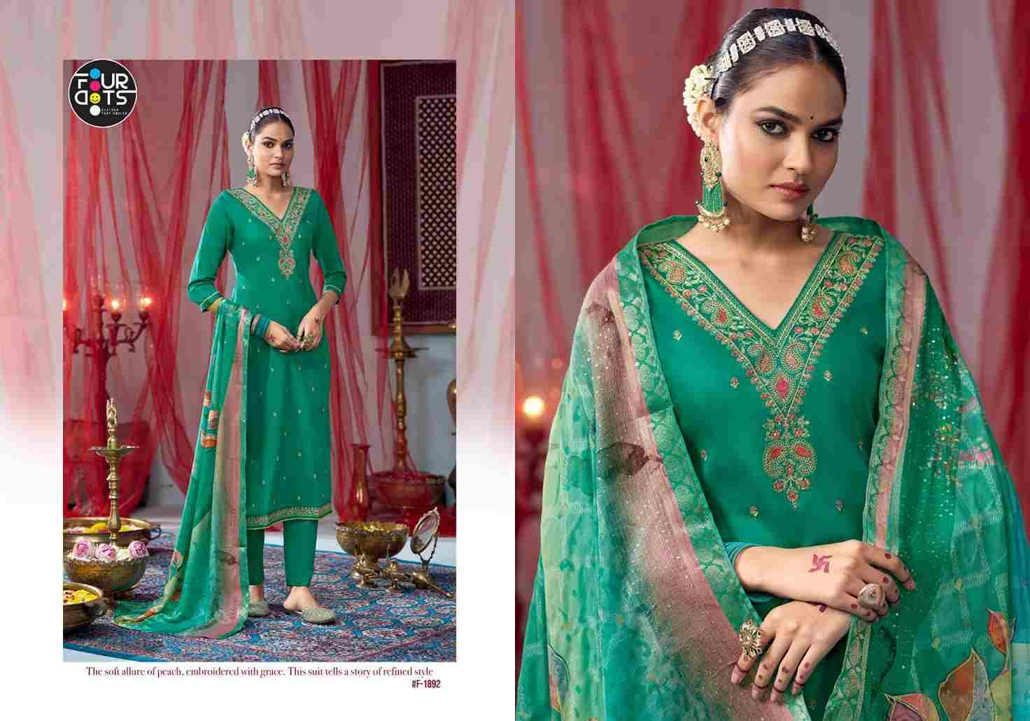 Hadlee By Four Dots 1891 To 1894 Series Designer Stylish Fancy Colorful Beautiful Party Wear & Ethnic Wear Collection Jam Cotton Dresses At Wholesale Price
