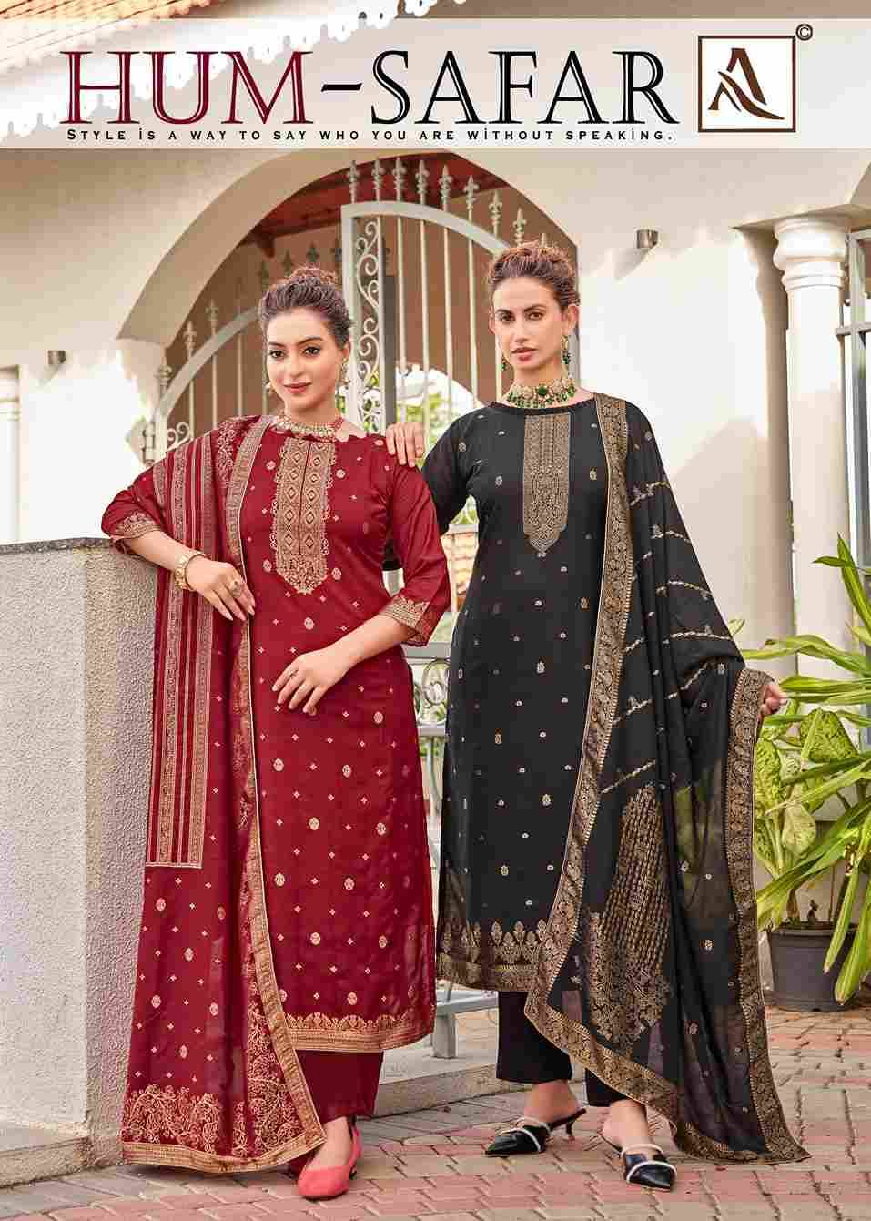 Hum-Safar By Alok Suit 2825-26-01 To 2825-26-06 Series Beautiful Festive Suits Colorful Stylish Fancy Casual Wear & Ethnic Wear Viscose Muslin Jacquard Dresses At Wholesale Price