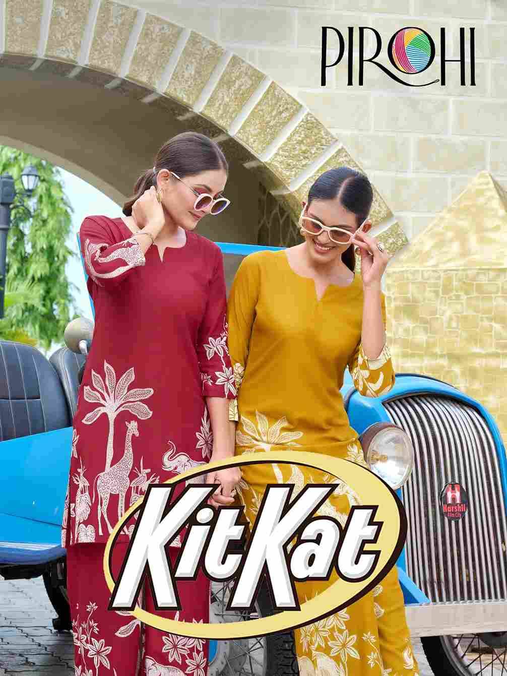 Kit Kat By Pirohi Combo Set 1001 To 1014 Series Designer Stylish Fancy Colorful Beautiful Party Wear & Ethnic Wear Collection Rayon Slub Co-Ords At Wholesale Price