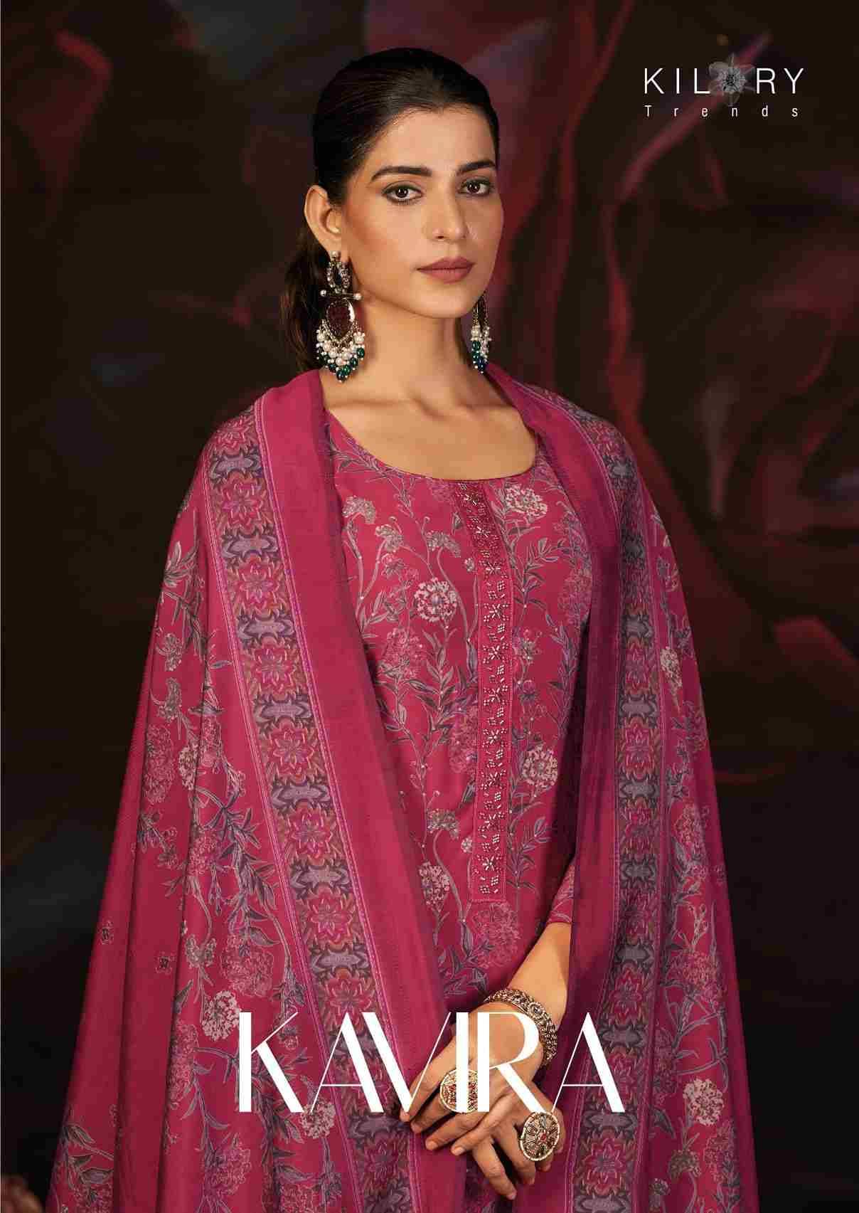 Kavira By Kilory 1811 To 1814 Series Designer Festive Suits Beautiful Fancy Colorful Stylish Party Wear & Occasional Wear Pure Muslin Silk Dresses At Wholesale Price