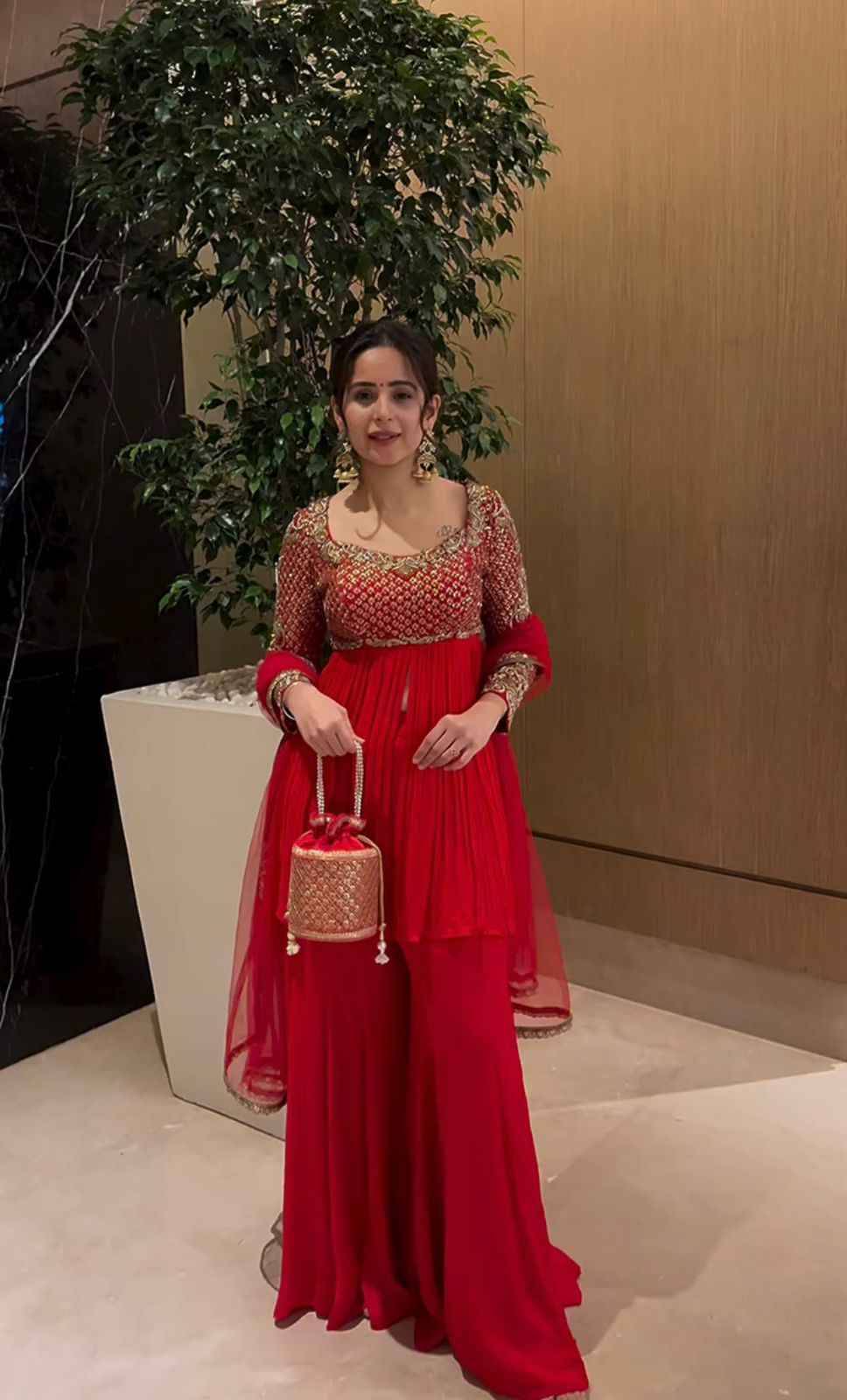 K-1524 By Fashid Wholesale Beautiful Stylish Fancy Colorful Casual Wear & Ethnic Wear Faux Georgette Dresses With Bottom At Wholesale Price