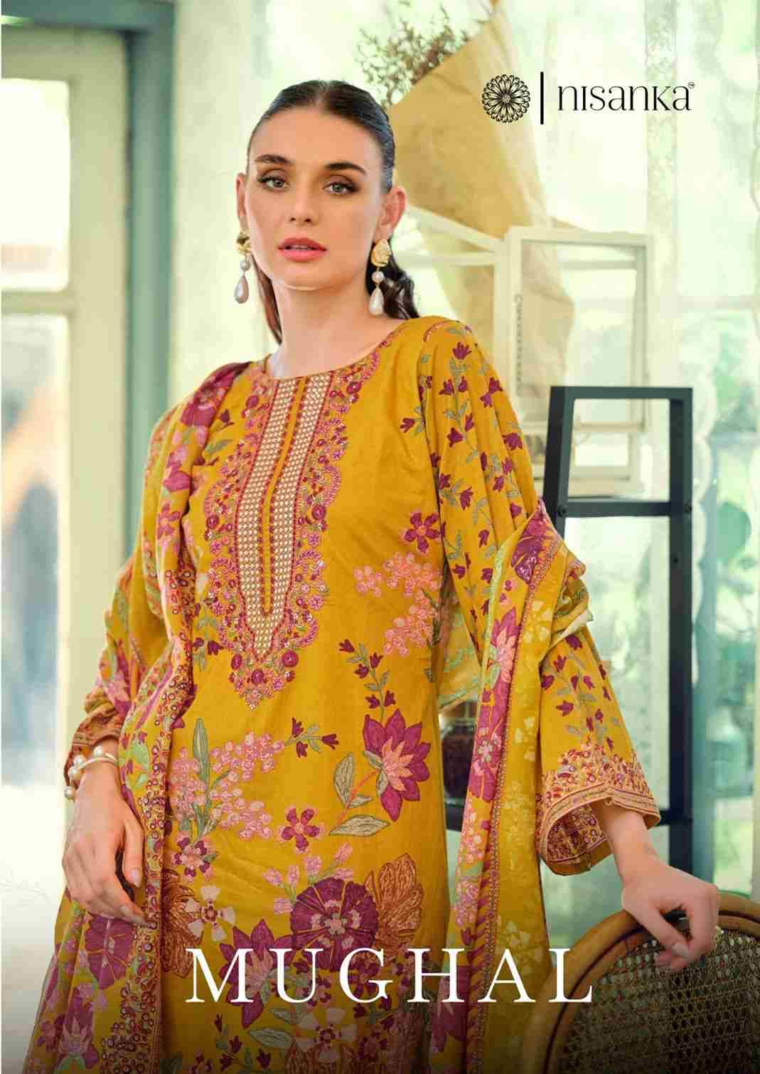Mughal By Nisanka 01 To 06 Series Wholesale Designer Festive Suits Collection Beautiful Stylish Fancy Colorful Party Wear & Occasional Wear Pure Lawn Cotton Print Dresses At Wholesale Price