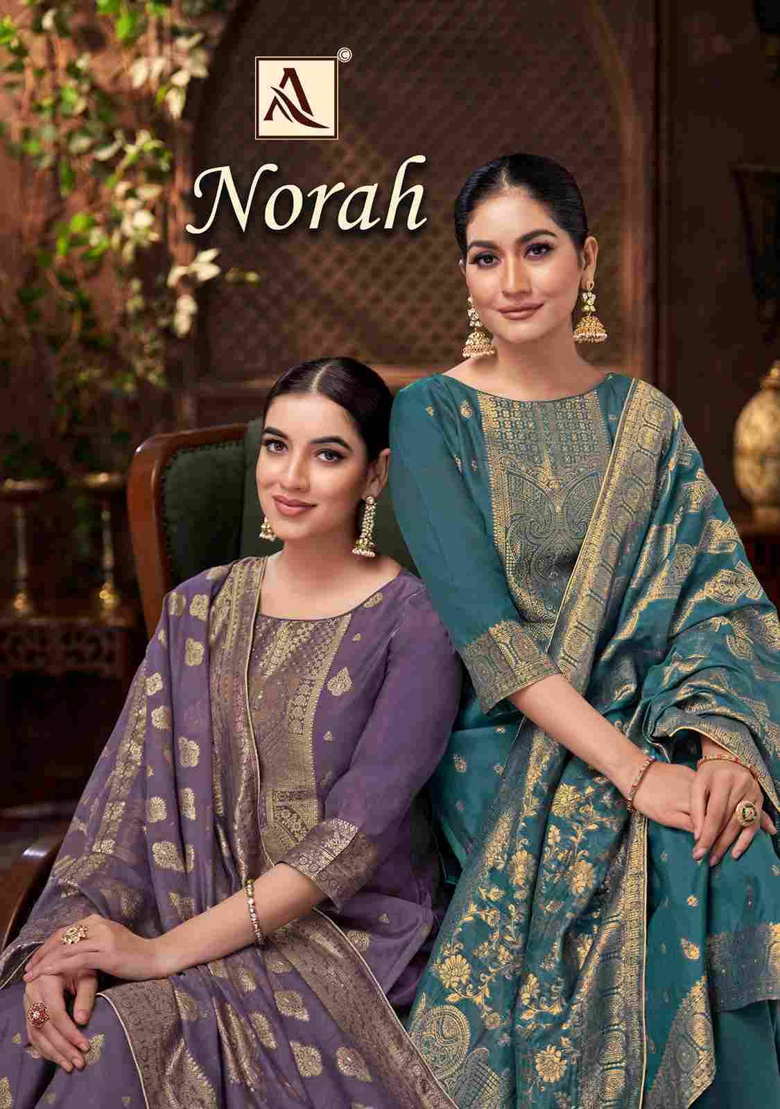 Norah By Alok Suit 1892-001 To 1892-006 Series Beautiful Festive Suits Colorful Stylish Fancy Casual Wear & Ethnic Wear Pure Jacquard Dresses At Wholesale Price