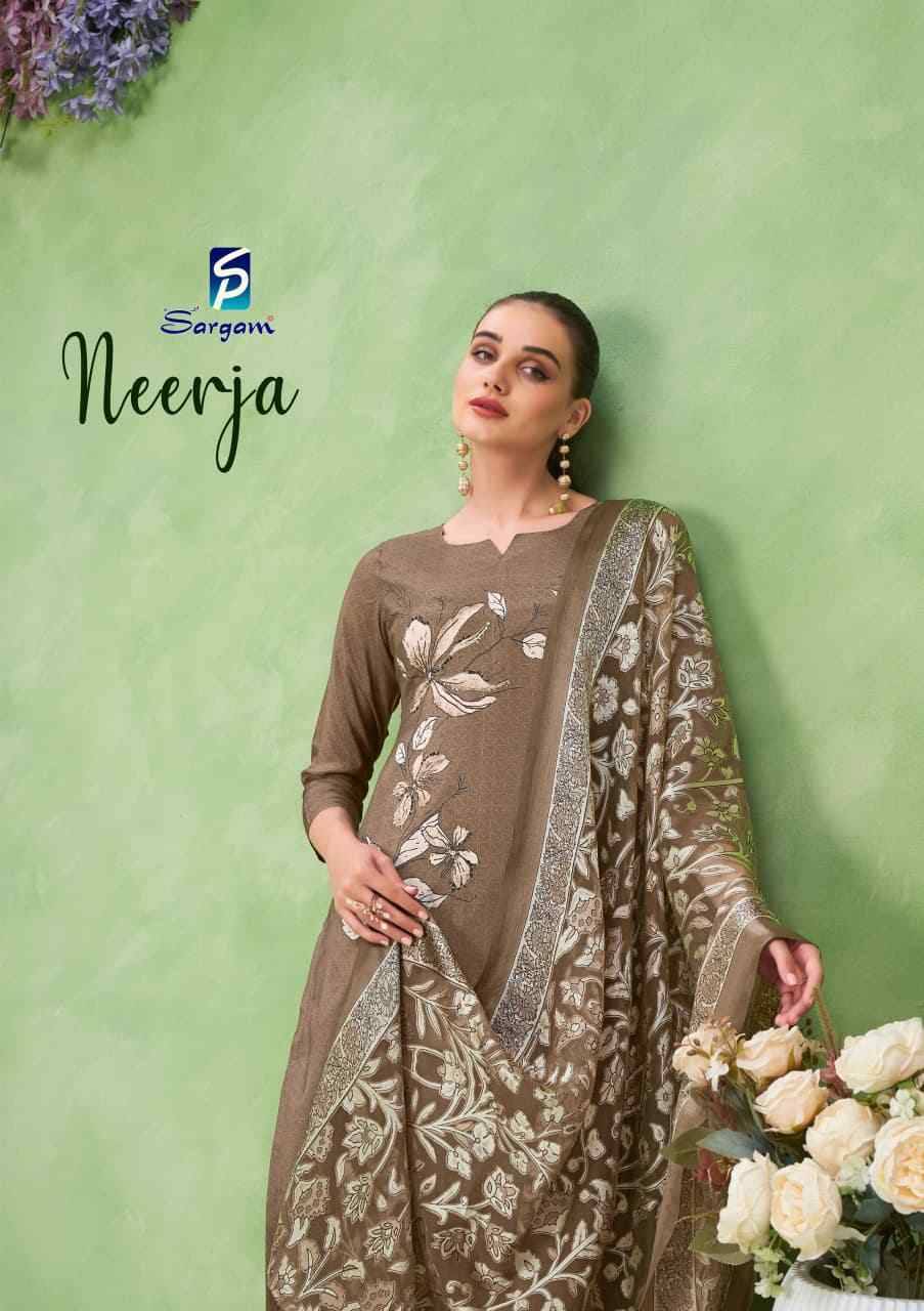 Neerja By Sargam Prints 2662-A To 2662-D Series Beautiful Festive Suits Stylish Fancy Colorful Casual Wear & Ethnic Wear Pure Modal Muslin Print Dresses At Wholesale Price