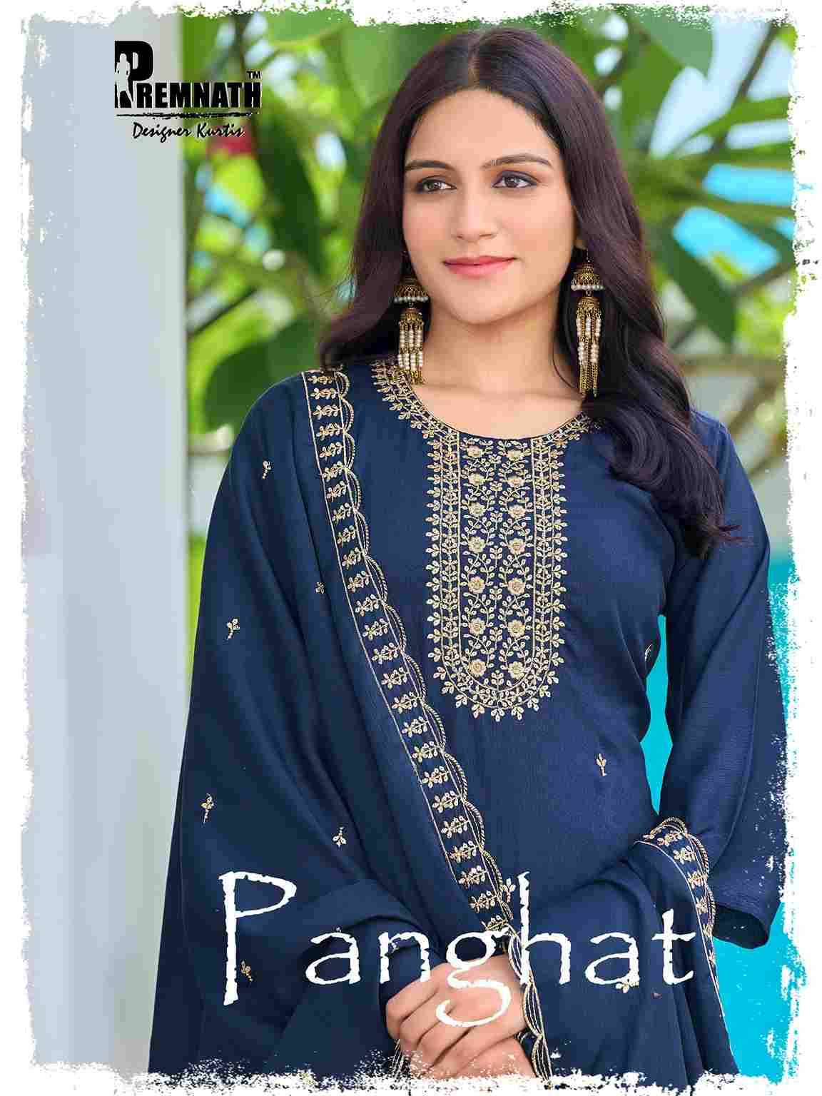 Panghat By Premnath 1001 To 1008 Series Beautiful Festive Suits Colorful Stylish Fancy Casual Wear & Ethnic Wear Fancy Dresses At Wholesale Price