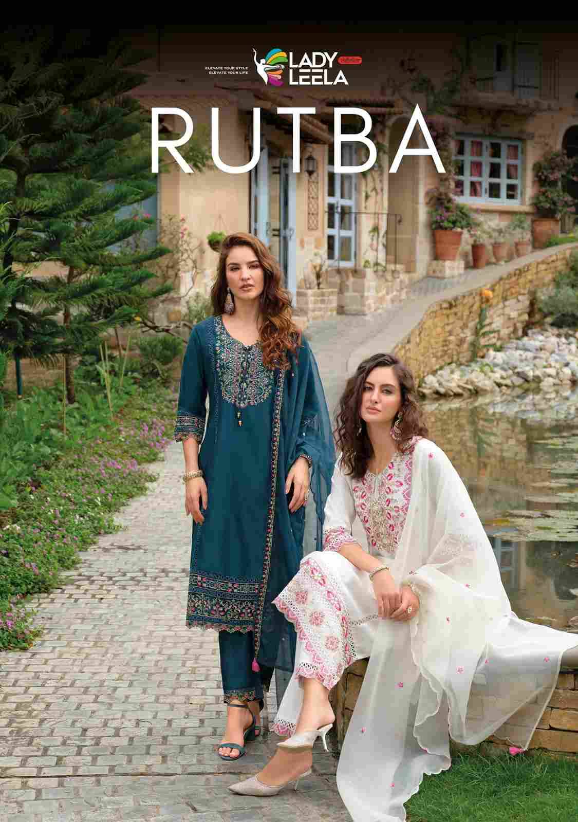 Rutba By Lady Leela 31111 To 31116 Series Beautiful Festive Suits Colorful Stylish Fancy Casual Wear & Ethnic Wear Pure Viscose With Work Dresses At Wholesale Price