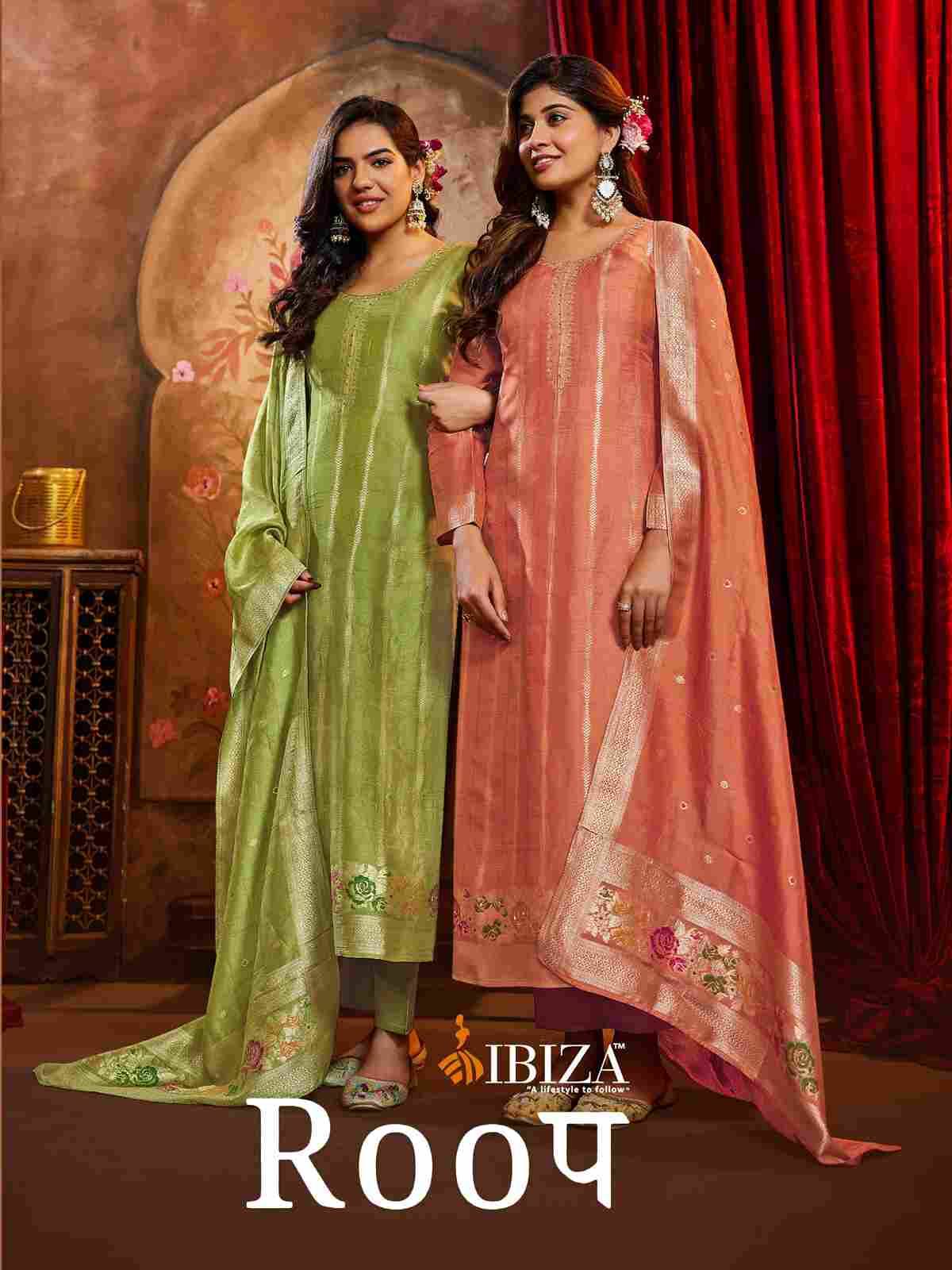 Roop By Ibiza 15936 To 15939 Series Designer Festive Suits Beautiful Fancy Stylish Colorful Party Wear & Occasional Wear Pure Jacquard Silk Dresses At Wholesale Price