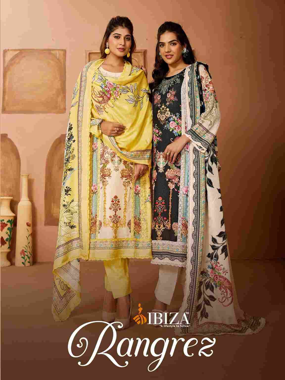 Rangrez By Ibiza 15940 To 15943 Series Designer Festive Suits Beautiful Fancy Stylish Colorful Party Wear & Occasional Wear Pure Muslin Dresses At Wholesale Price