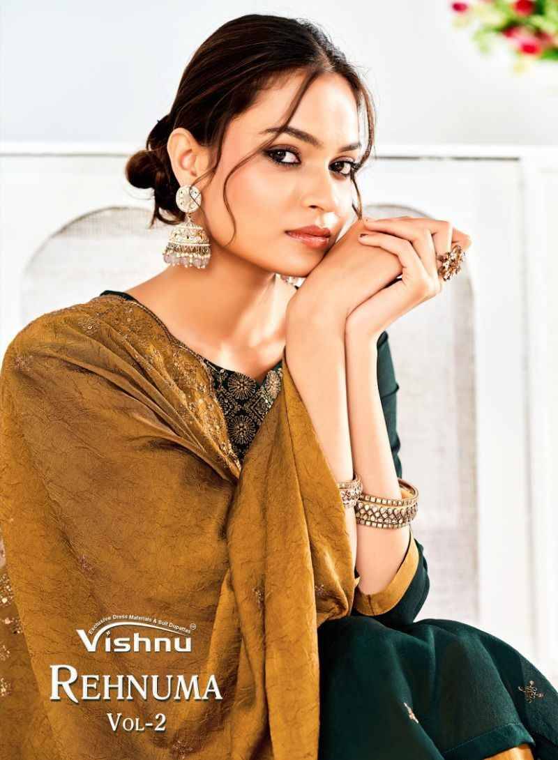 Rehnuma Vol-2 By Vishnu 28001 To 28010 Series Beautiful Stylish Festive Suits Fancy Colorful Casual Wear & Ethnic Wear & Ready To Wear Rangoli Silk Print Dresses At Wholesale Price