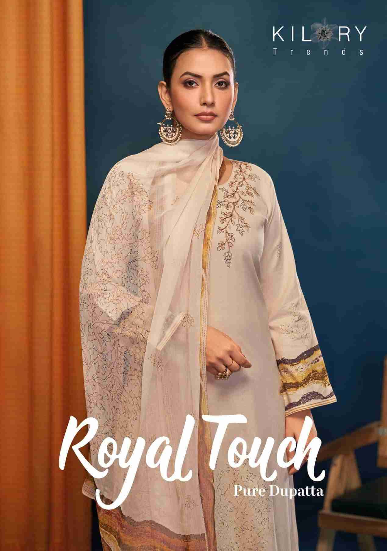 Royal Touch By Kilory 1371 To 1374 Series Beautiful Festive Suits Colorful Stylish Fancy Casual Wear & Ethnic Wear Pure Lawn Cotton Dresses At Wholesale Price