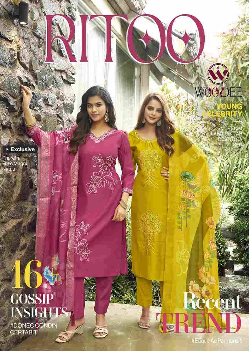Ritoo By Woodee 1001 To 1006 Series Designer Stylish Fancy Colorful Beautiful Party Wear & Ethnic Wear Collection Viscose Vatican Co-Ord At Wholesale Price