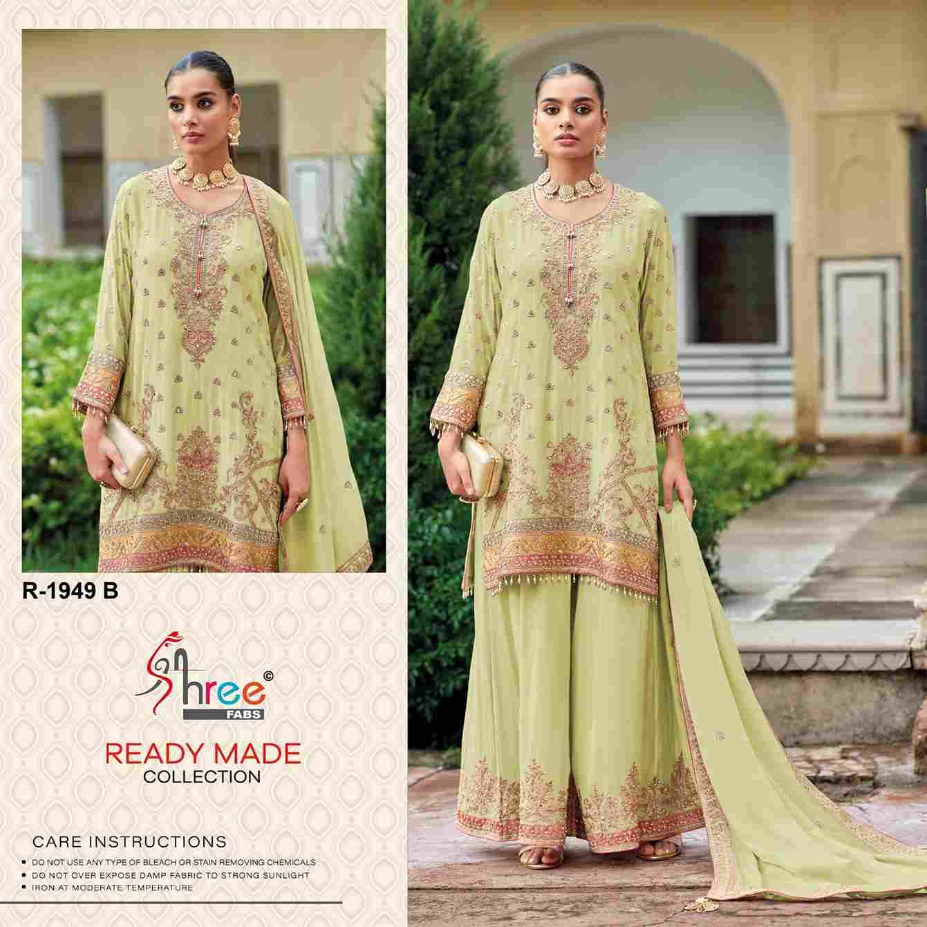 Shree Fabs Hit Design R-1949 Colours By Shree Fabs R-1949-A To R-1949-D Series Designer Pakistani Suits Collection Beautiful Stylish Fancy Colorful Party Wear & Occasional Wear Chinnon Dresses At Wholesale Price