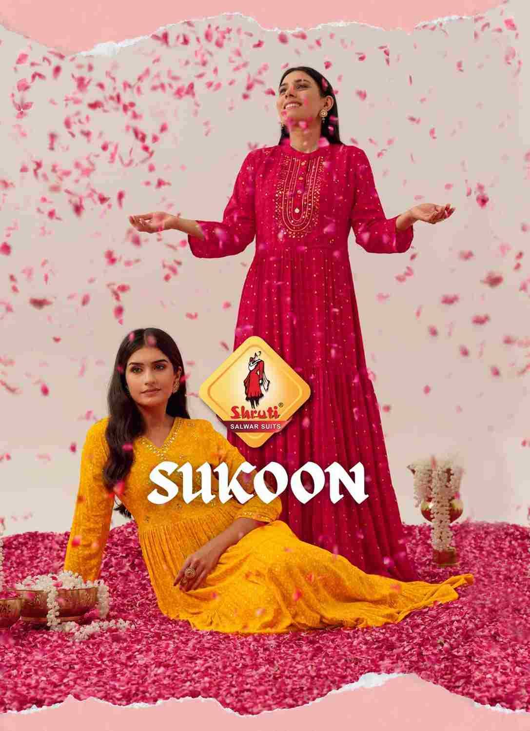 Sukoon By Shruti 101 To 103 Series Designer Stylish Fancy Colorful Beautiful Party Wear & Ethnic Wear Collection Pure Cotton Gowns At Wholesale Price