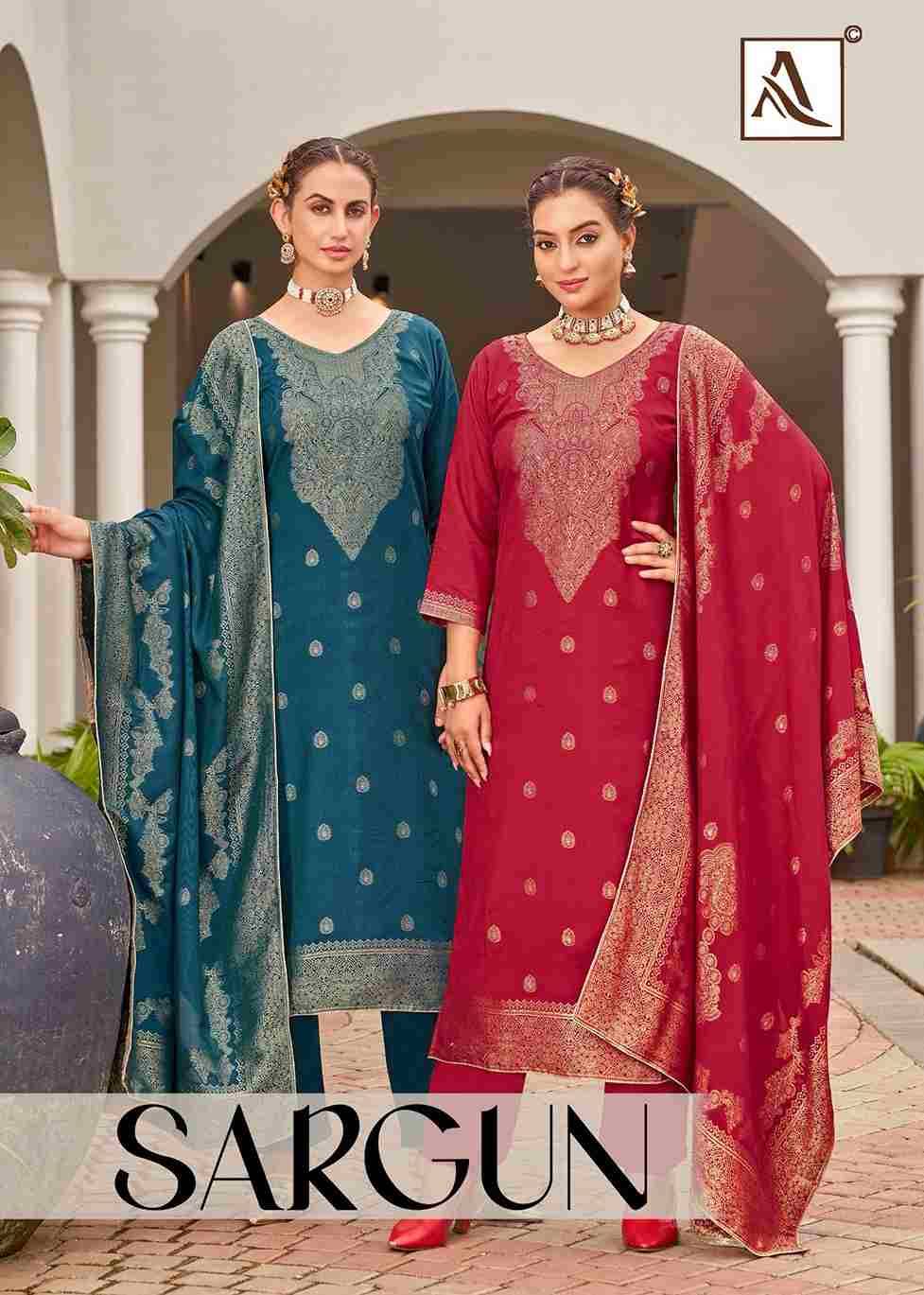 Sargun By Alok Suit 2824-25-01 To 2824-25-06 Series Beautiful Festive Suits Colorful Stylish Fancy Casual Wear & Ethnic Wear Viscose Muslin Jacquard Dresses At Wholesale Price
