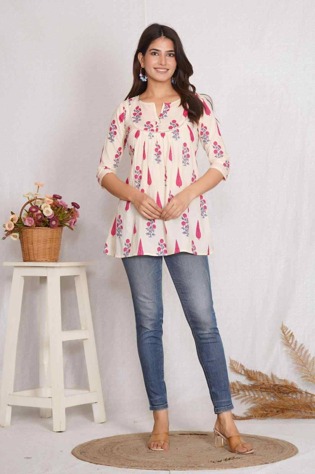 Sikha By Kaamiri 01 To 05 Series Designer Stylish Fancy Colorful Beautiful Party Wear & Ethnic Wear Collection Heavy Cotton Kurtis At Wholesale Price