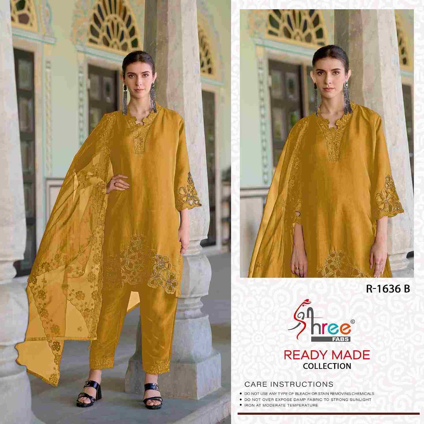 Shree Fabs Hit Design R-1636 Colours By Shree Fabs R-1636-A To R-1636-D Series Sharara Beautiful Pakistani Suits Stylish Fancy Colorful Party Wear & Occasional Wear Viscose Silk Embroidered Dresses At Wholesale Price