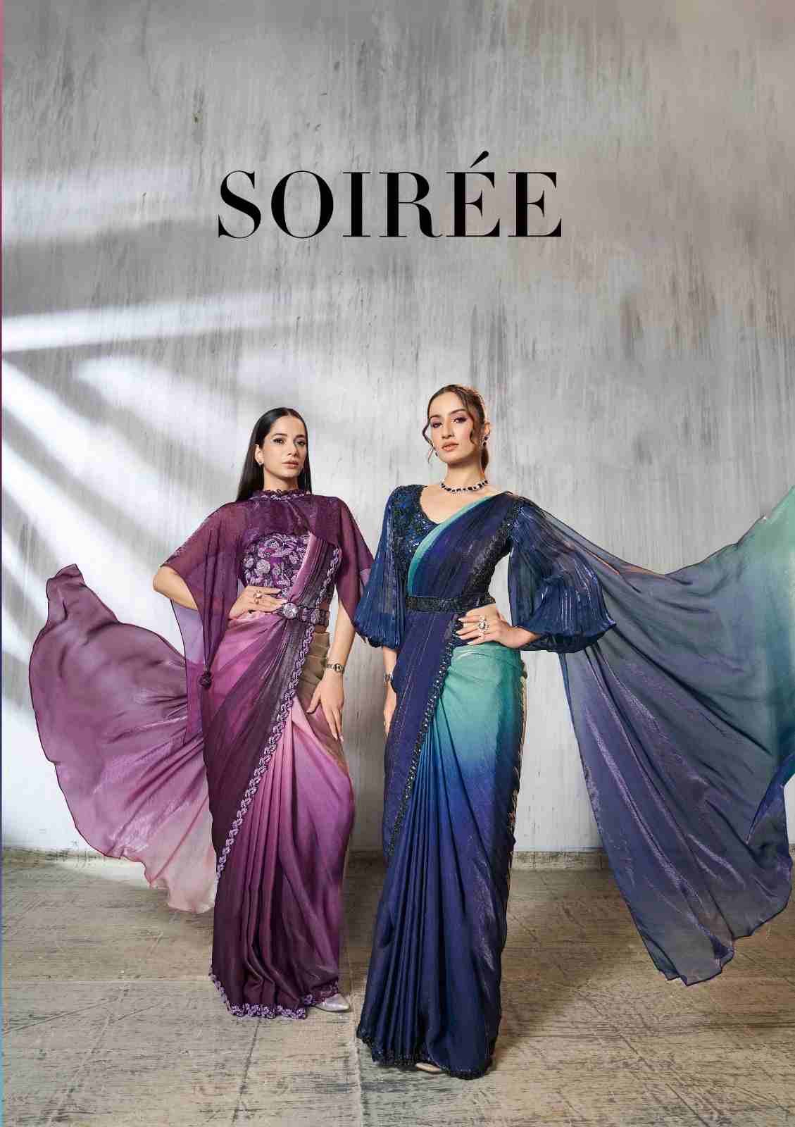 Soiree By Mahotsav 25601 TO 25609 Series Indian Traditional Wear Collection Beautiful Stylish Fancy Colorful Party Wear & Occasional Wear Satin Silk Sarees At Wholesale Price