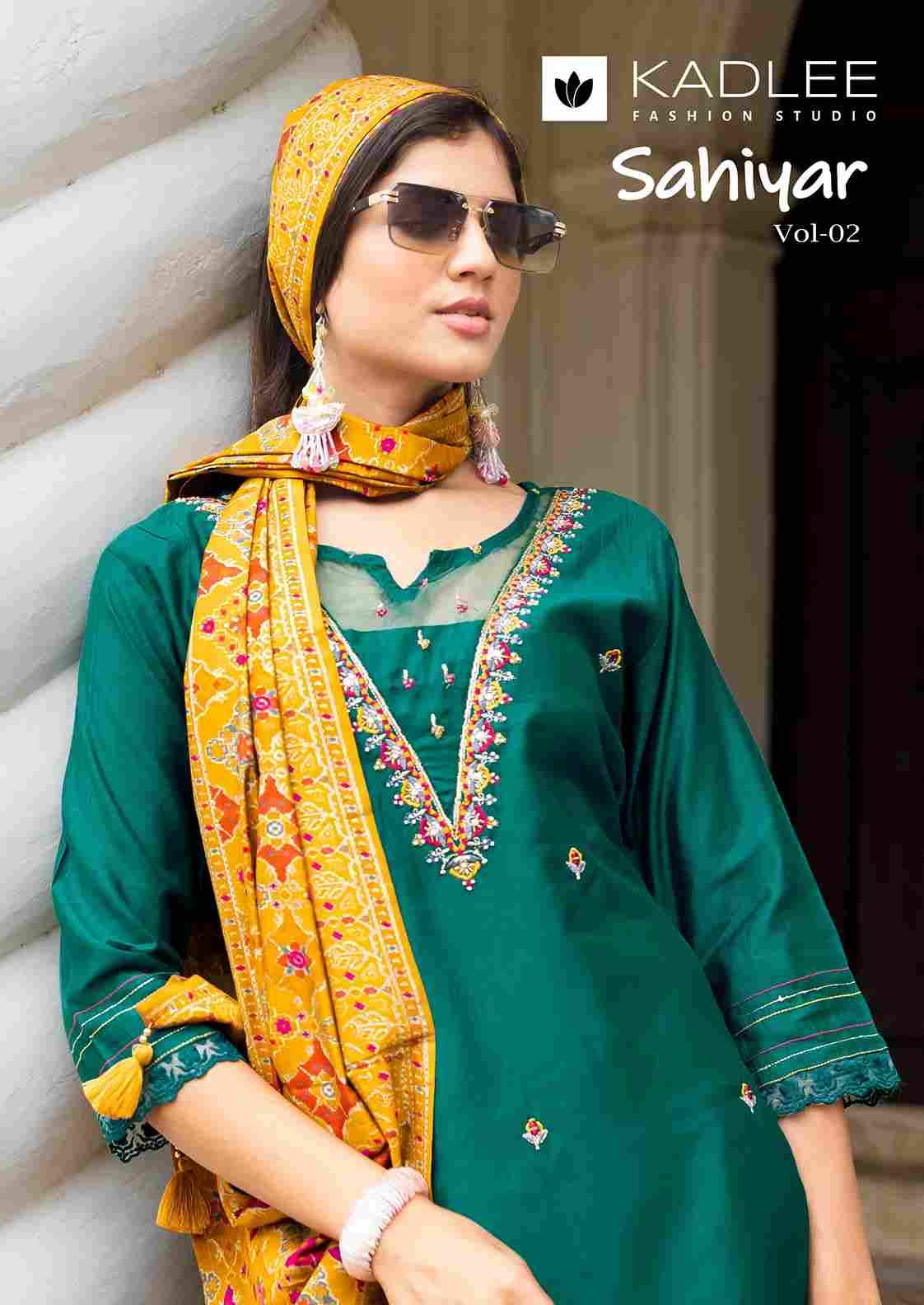 Sahiyar Vol-2 By Kadlee 2005 To 2008 Series Beautiful Festive Suits Colorful Stylish Fancy Casual Wear & Ethnic Wear Heavy Viscose Dresses At Wholesale Price