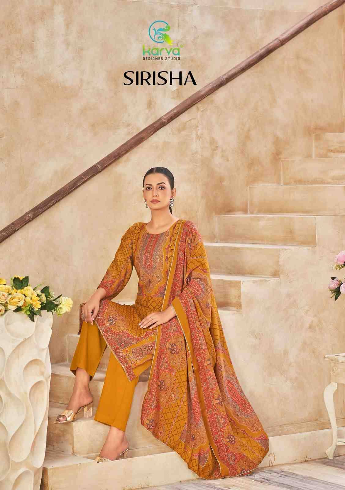 Sirisha By Karva Designer Studio 01 To 04 Series Beautiful Festive Suits Colorful Stylish Fancy Casual Wear & Ethnic Wear Modal Silk Dresses At Wholesale Price