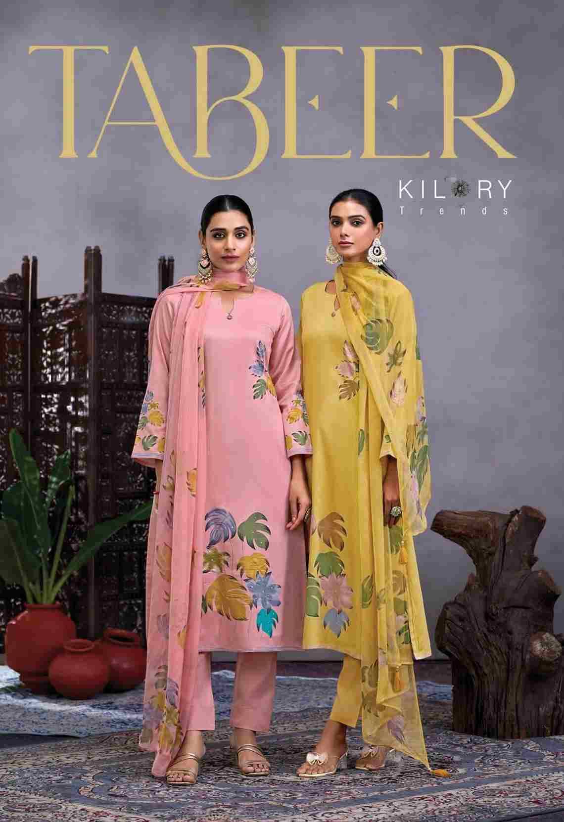 Tabeer By Kilory 1291 To 1294 Series Designer Festive Suits Beautiful Fancy Colorful Stylish Party Wear & Occasional Wear Pure Jam Cotton Dresses At Wholesale Price