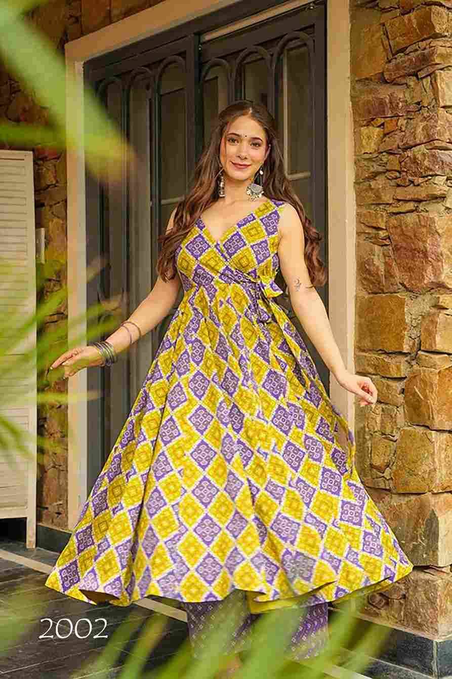 Vyoma Vol-2 By Kaamiri 2001 To 2004 Series Designer Stylish Fancy Colorful Beautiful Party Wear & Ethnic Wear Collection Rayon Print Kurtis With Bottom At Wholesale Price