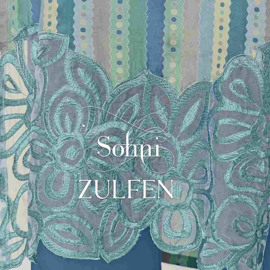 Zulfeen By Sohni 421 To 424 Series Beautiful Suits Colorful Stylish Fancy Casual Wear & Ethnic Wear Pure Muslin Dresses At Wholesale Price