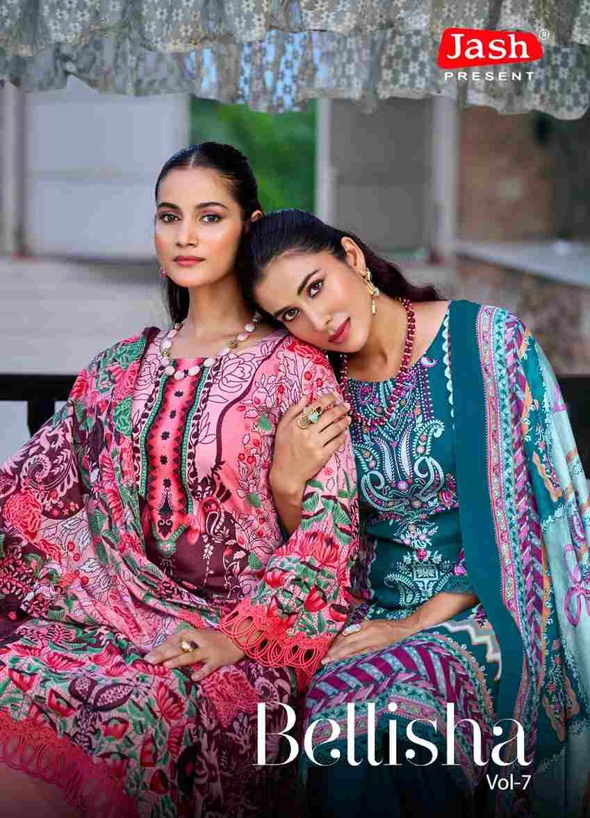 Bellisha Vol-7 By Jash 7001 To 7010 Series Beautiful Festive Suits Stylish Fancy Colorful Casual Wear & Ethnic Wear Cotton Print Dresses At Wholesale Price