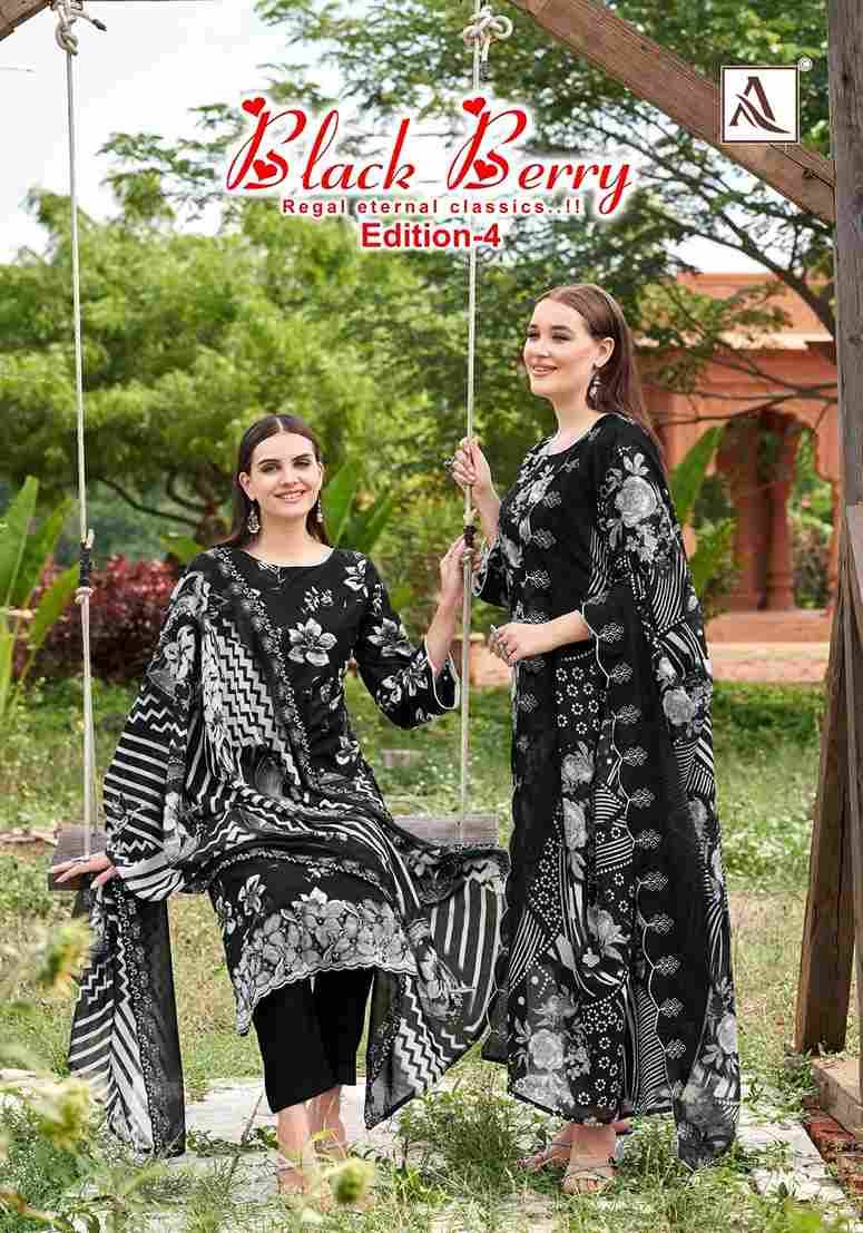 Black Berry Vol-4 By Alok Suit 2021-834-01 To 2021-834-06 Series Beautiful Festive Suits Colorful Stylish Fancy Casual Wear & Ethnic Wear Pure Cambric Cotton Dresses At Wholesale Price