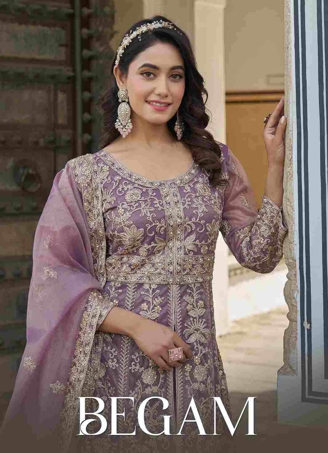 Begam By Senhora Dresses 3098 To 4000 Series Beautiful Stylish Festive Suits Fancy Colorful Casual Wear & Ethnic Wear & Ready To Wear Pure Net Dresses At Wholesale Price