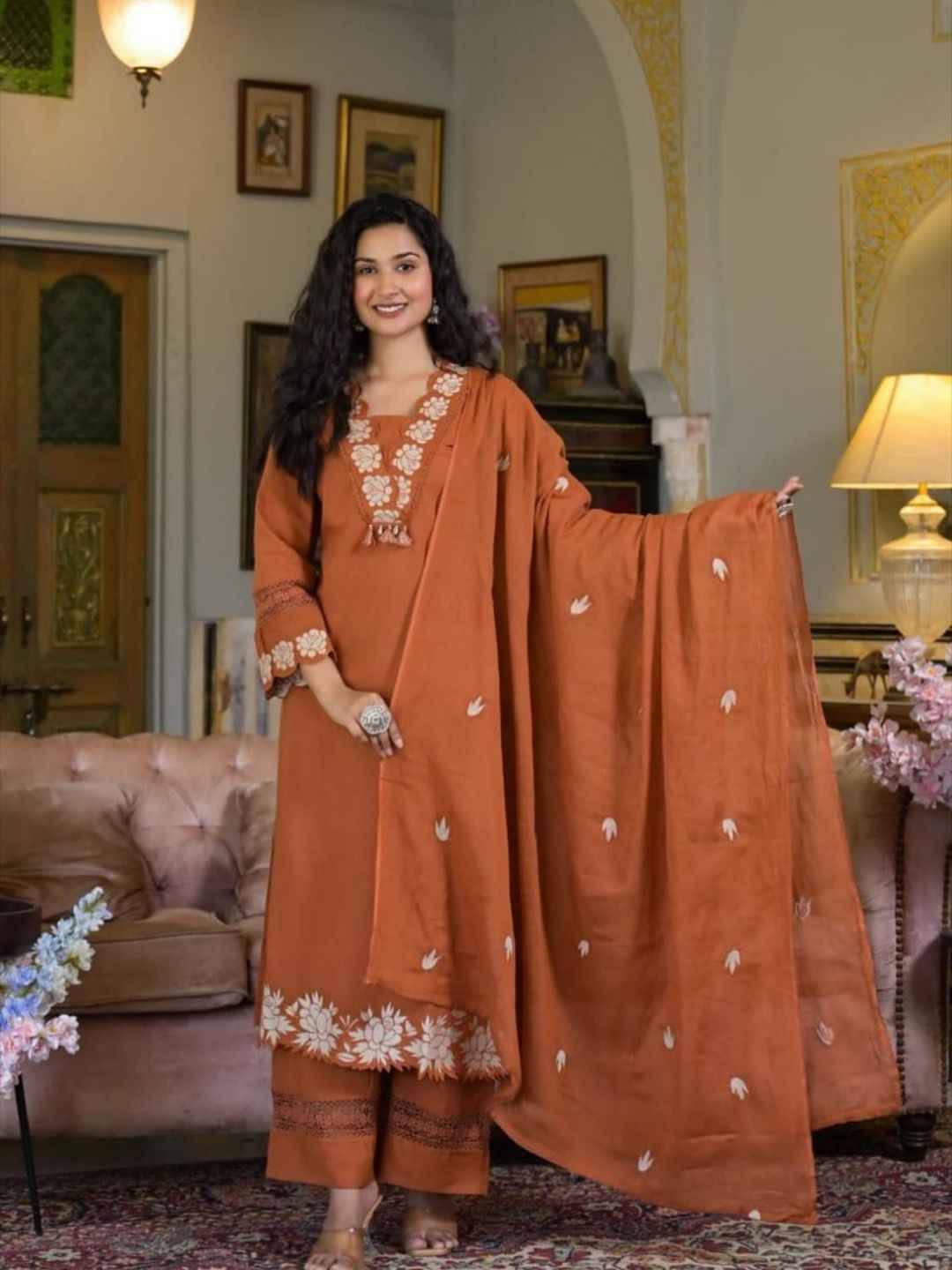 Be-385 By Fashid Wholesale 01 To 02 Series Beautiful Suits Colorful Stylish Fancy Casual Wear & Ethnic Wear Rayon Slub Cotton Dresses At Wholesale Price