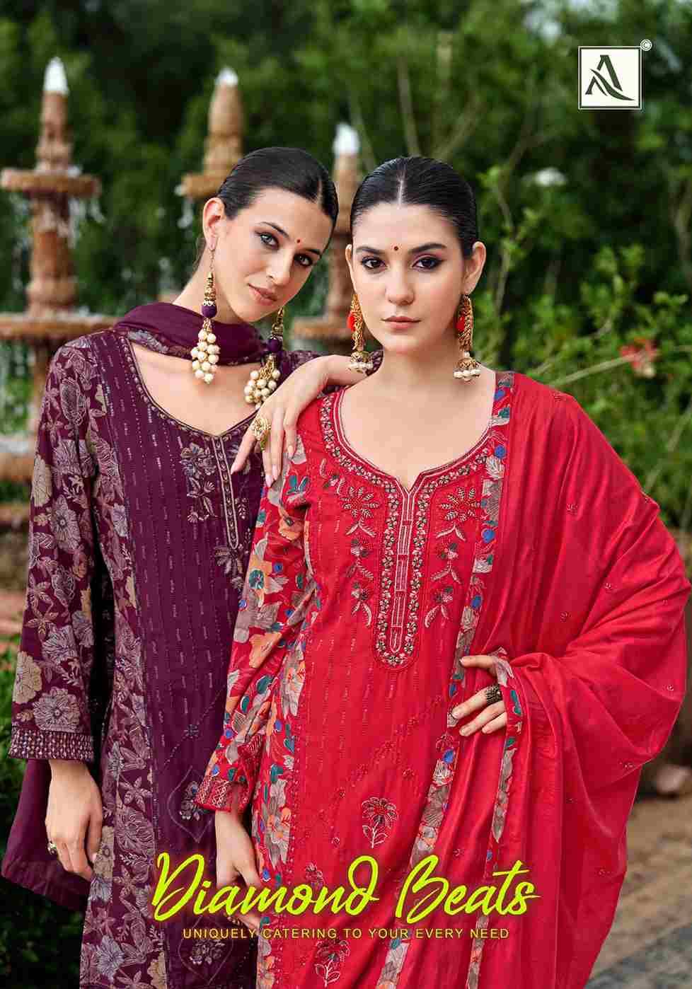 Diamond Beats By Alok Suit 2045-853-01 To 2045-853-06 Series Beautiful Festive Suits Colorful Stylish Fancy Casual Wear & Ethnic Wear Pure Viscose Rayon Dresses At Wholesale Price