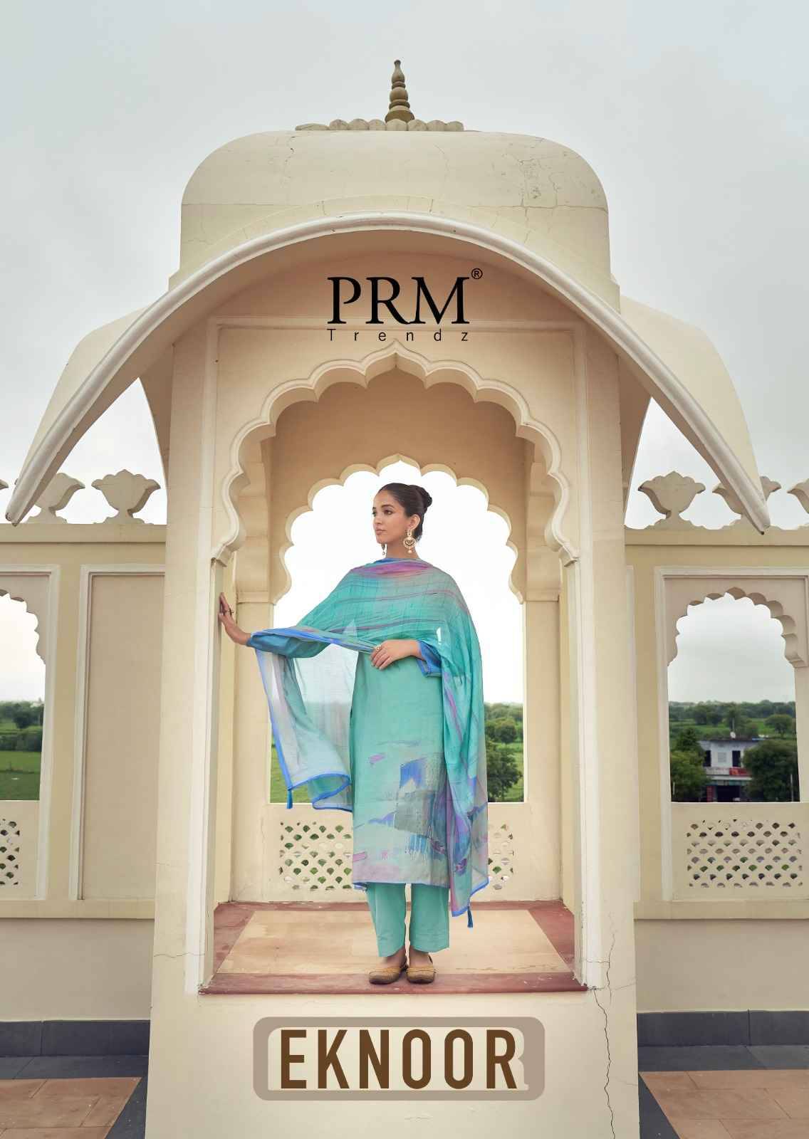 Eknoor By PRM Trendz 6601 To 6606 Series Beautiful Festive Suits Colorful Stylish Fancy Casual Wear & Ethnic Wear Muslin Silk Dresses At Wholesale Price
