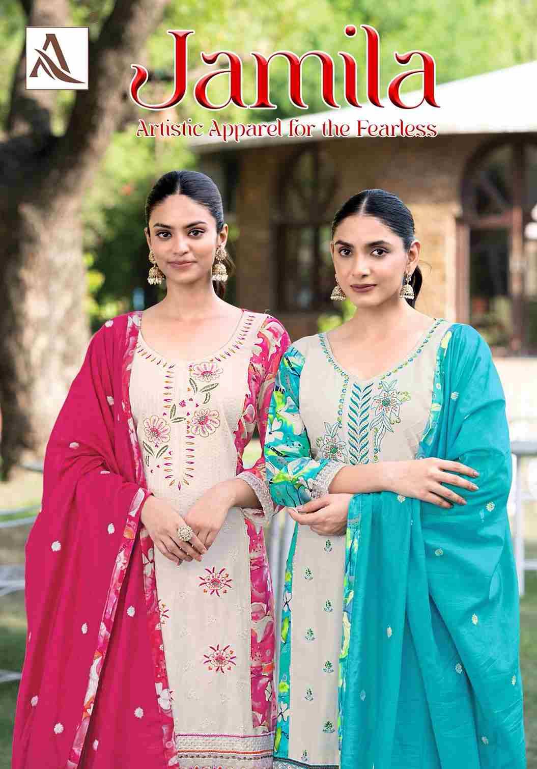 Jamila By Alok Suit 2509-09-1 To 2509-09-4 Series Beautiful Festive Suits Colorful Stylish Fancy Casual Wear & Ethnic Wear Pure Viscose Rayon Dresses At Wholesale Price