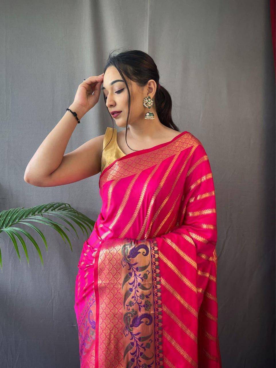 Lc-The Luxurious By Fashid Wholesale 01 To 02 Series Indian Traditional Wear Collection Beautiful Stylish Fancy Colorful Party Wear & Occasional Wear Pure Silk Sarees At Wholesale Price