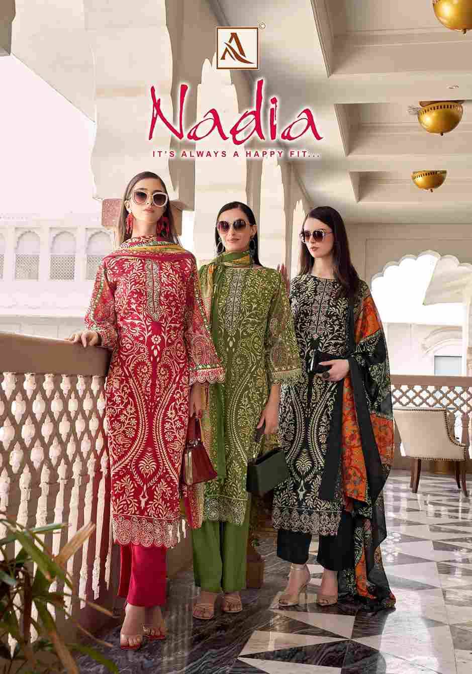 Nadia By Alok Suit 2032-839-01 To 2032-839-08 Series Beautiful Festive Suits Colorful Stylish Fancy Casual Wear & Ethnic Wear Pure Cambric Cotton Dresses At Wholesale Price