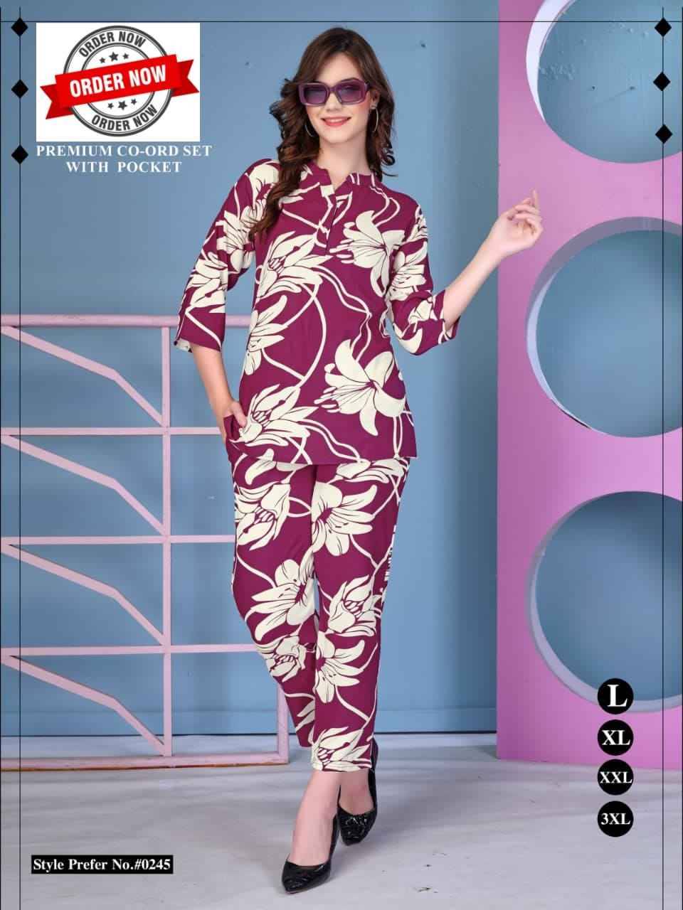 Summer Special Vol-245 By Kaamiri 245-A To 245-F Series Designer Stylish Fancy Colorful Beautiful Party Wear & Ethnic Wear Collection Heavy Rayon Night Suits At Wholesale Price